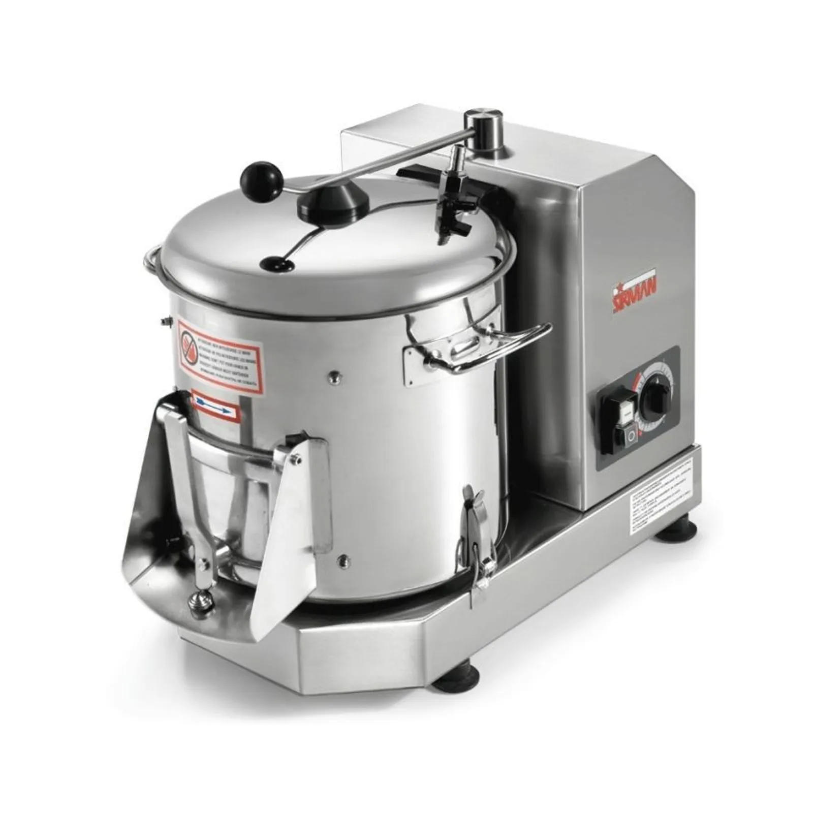 Sirman 41000602-1 - PPJ6 Benchtop Potato Peeler 6kg / 10L Batch Capacity