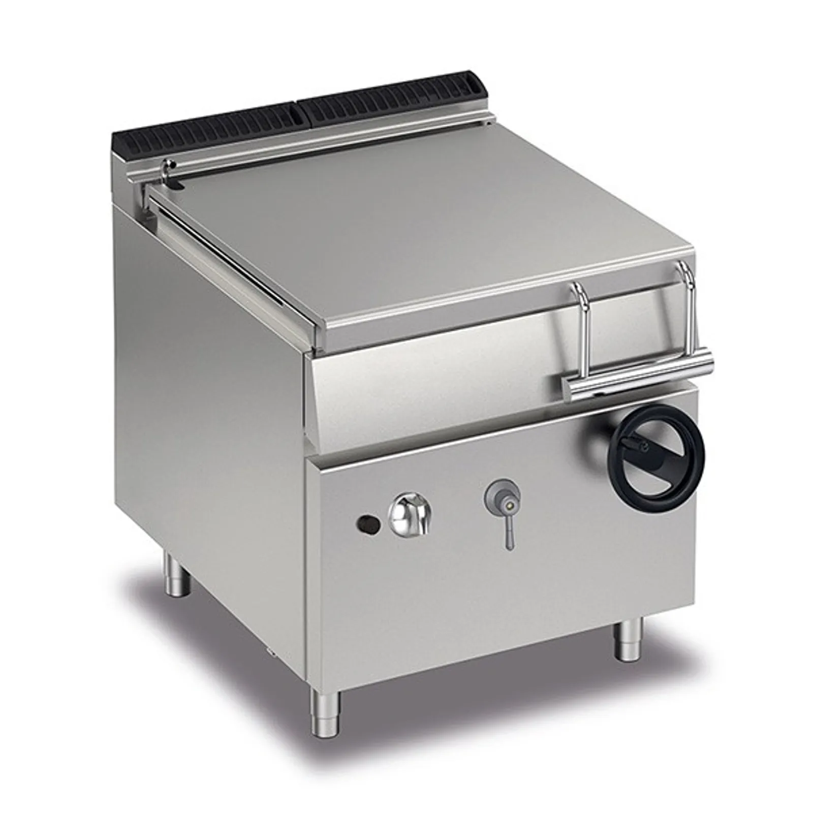 Baron Q70BR/G80 - 60L Gas Bratt Pan with Manual Tilting