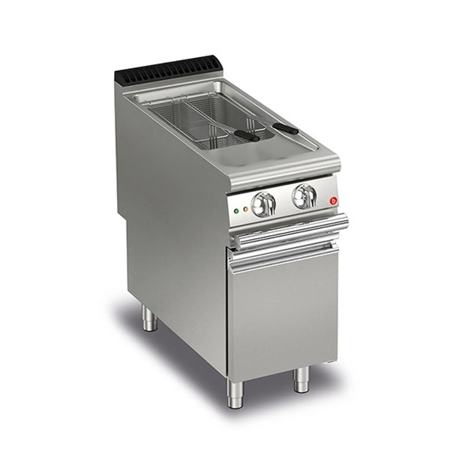 Baron Q90FRI/G423 - 23L Single Basin Gas Deep Fryer