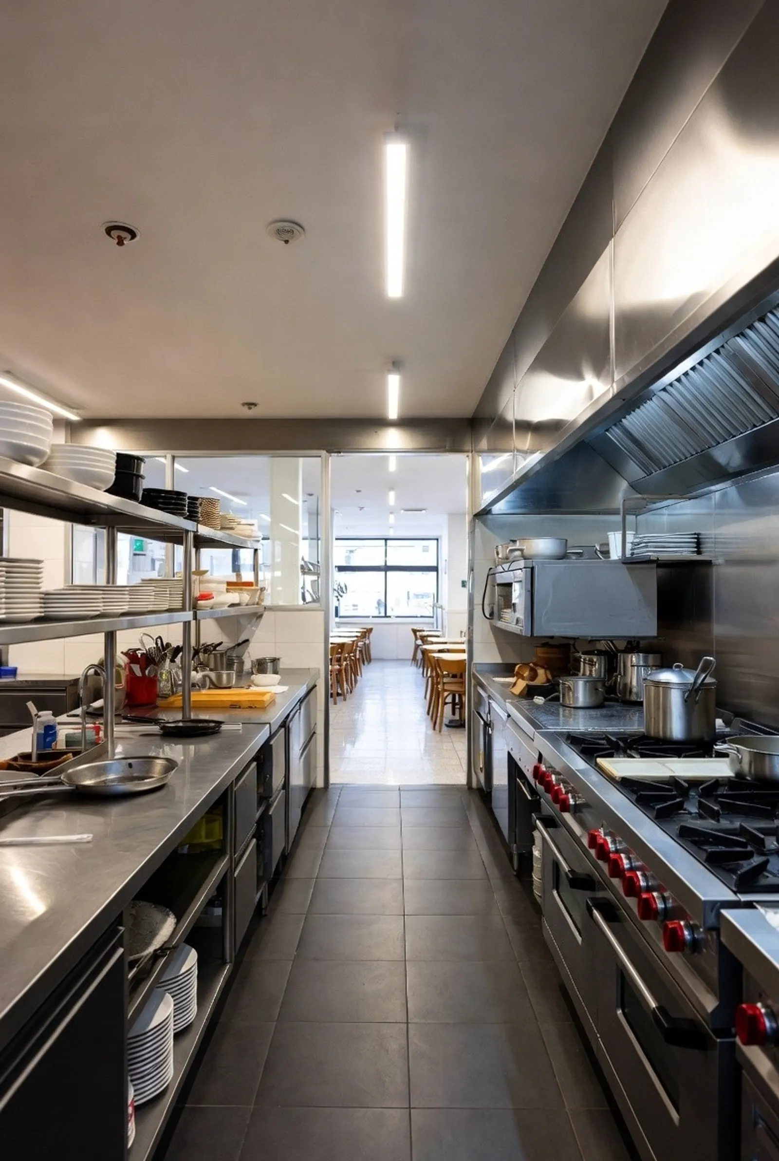 Commercial Kitchen Custom Extraction Canopy
