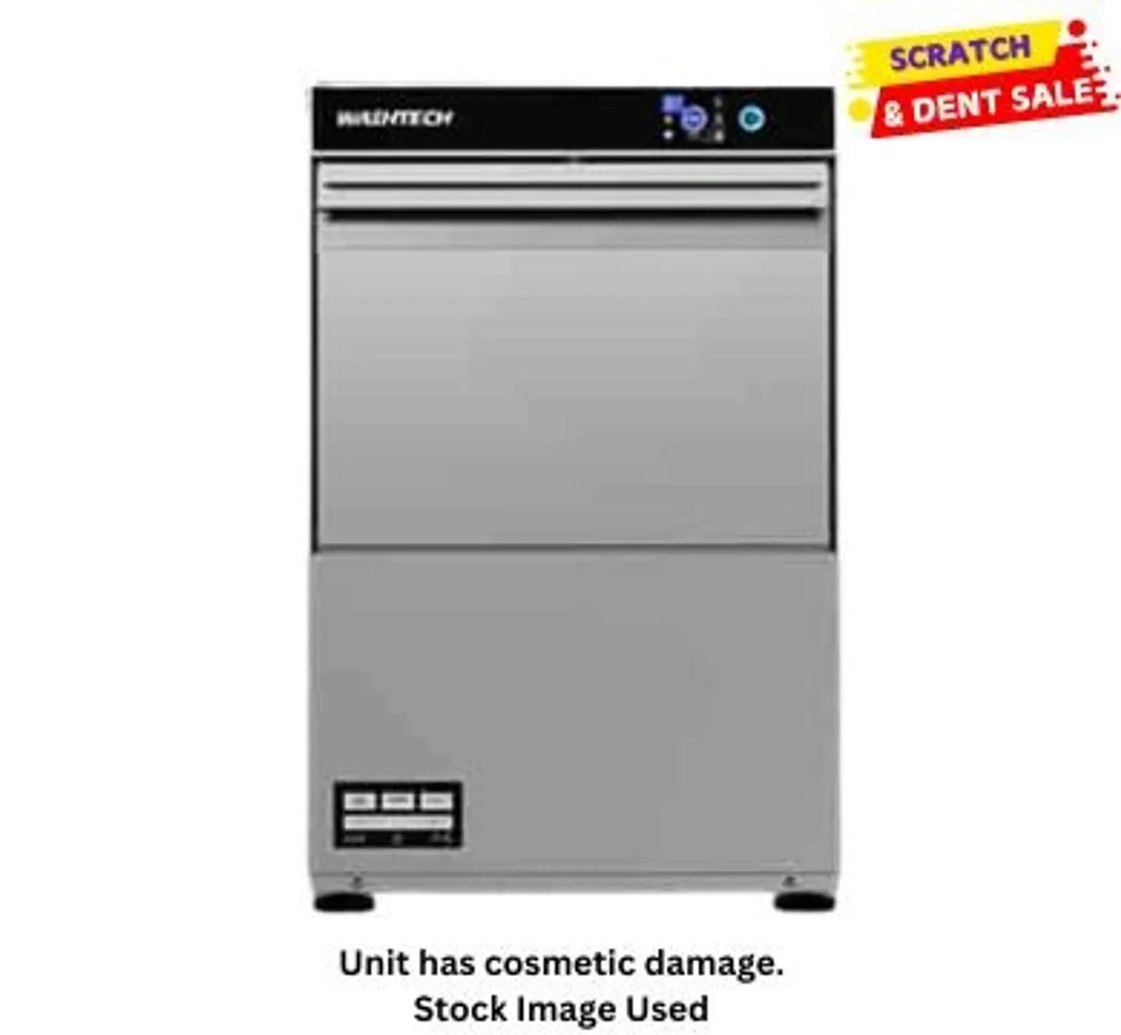 Washtech GM - Professional Undercounter Glasswasher / Dishwasher - 450mm Rack - Clearance (2)