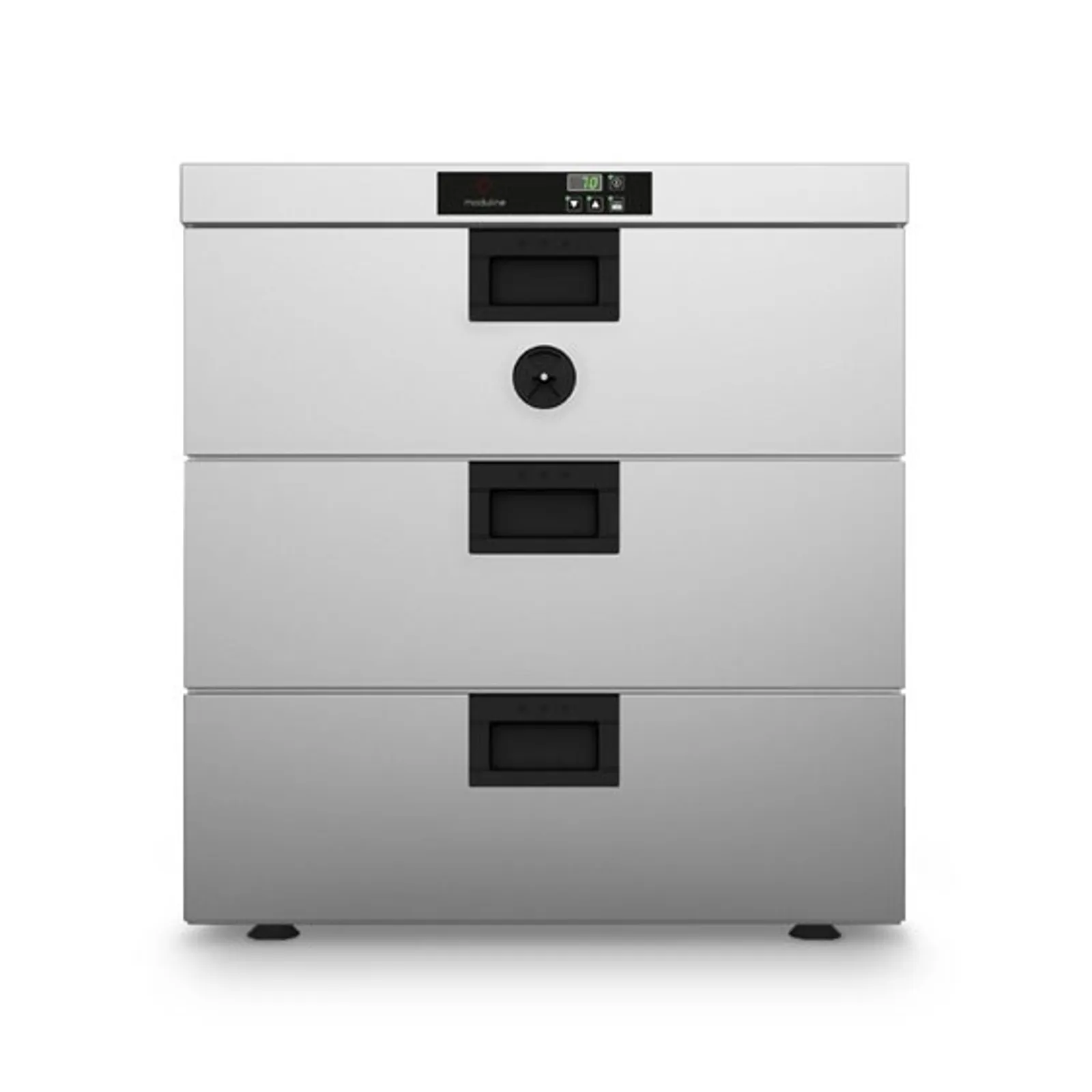 Moduline HSW 013E - 3 x 1/1GN Static Holding Cabinet with Three Drawers