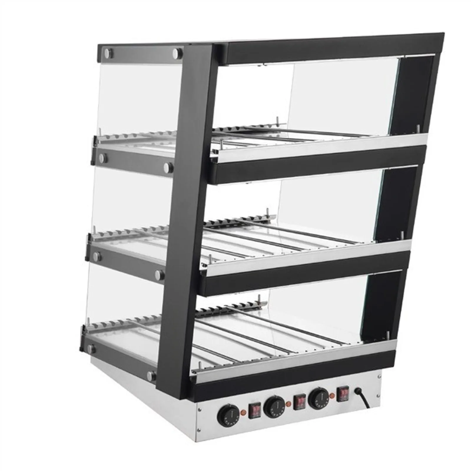 Apuro HW926-A - Sloped Chute Food Warmer 3 Shelf