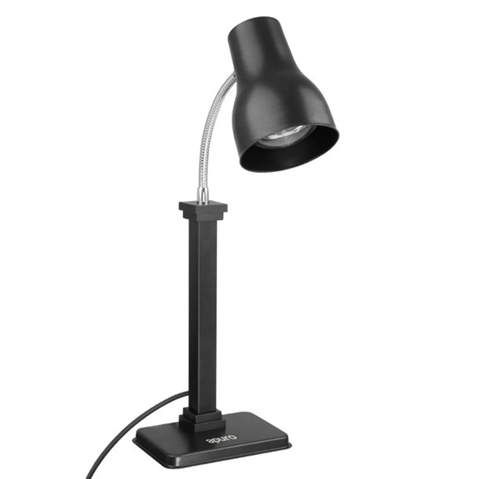 Apuro JA866-A - Heat Lamp Carving Station Matt Black 250W