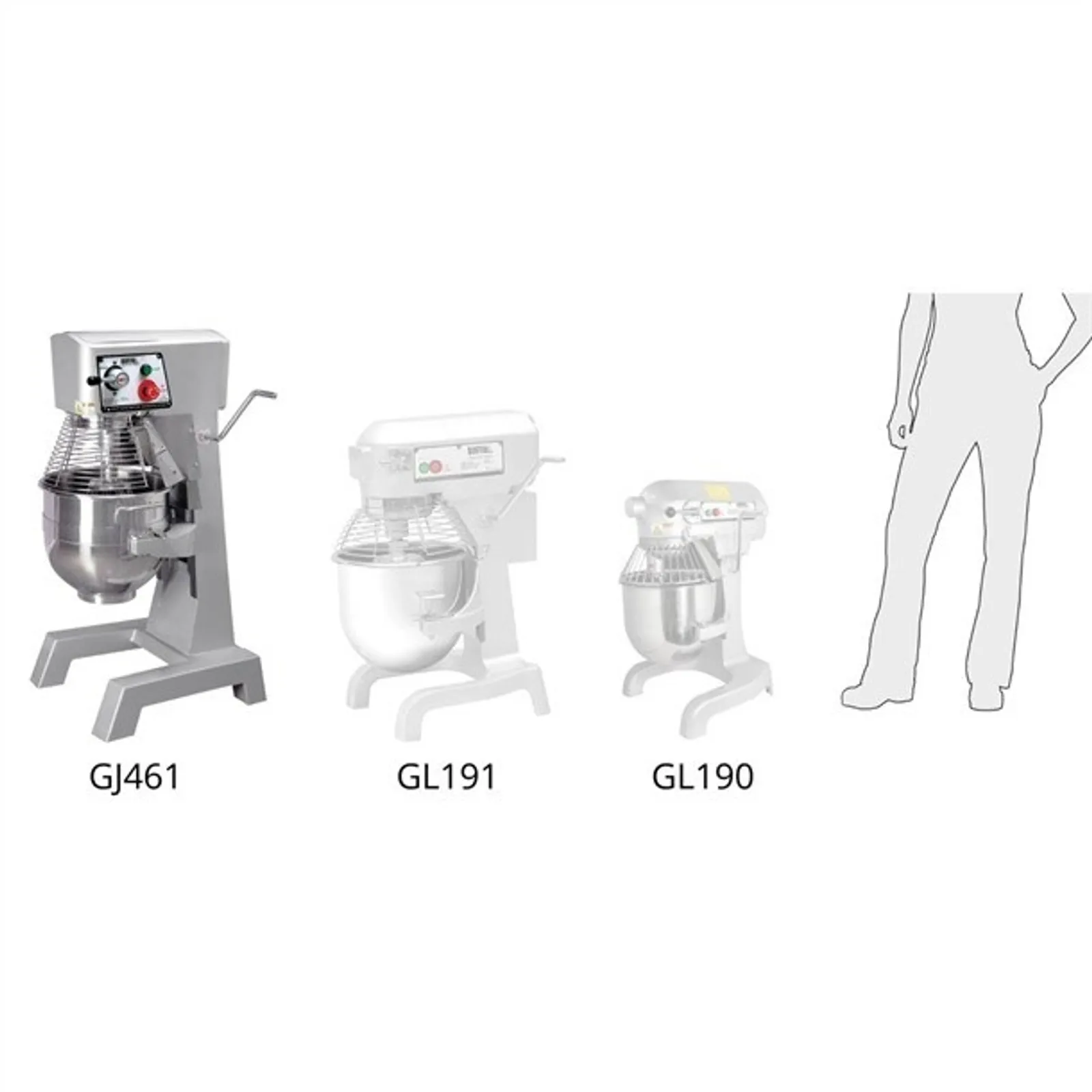 Apuro GJ461-A -  Planetary Mixer 30Ltr