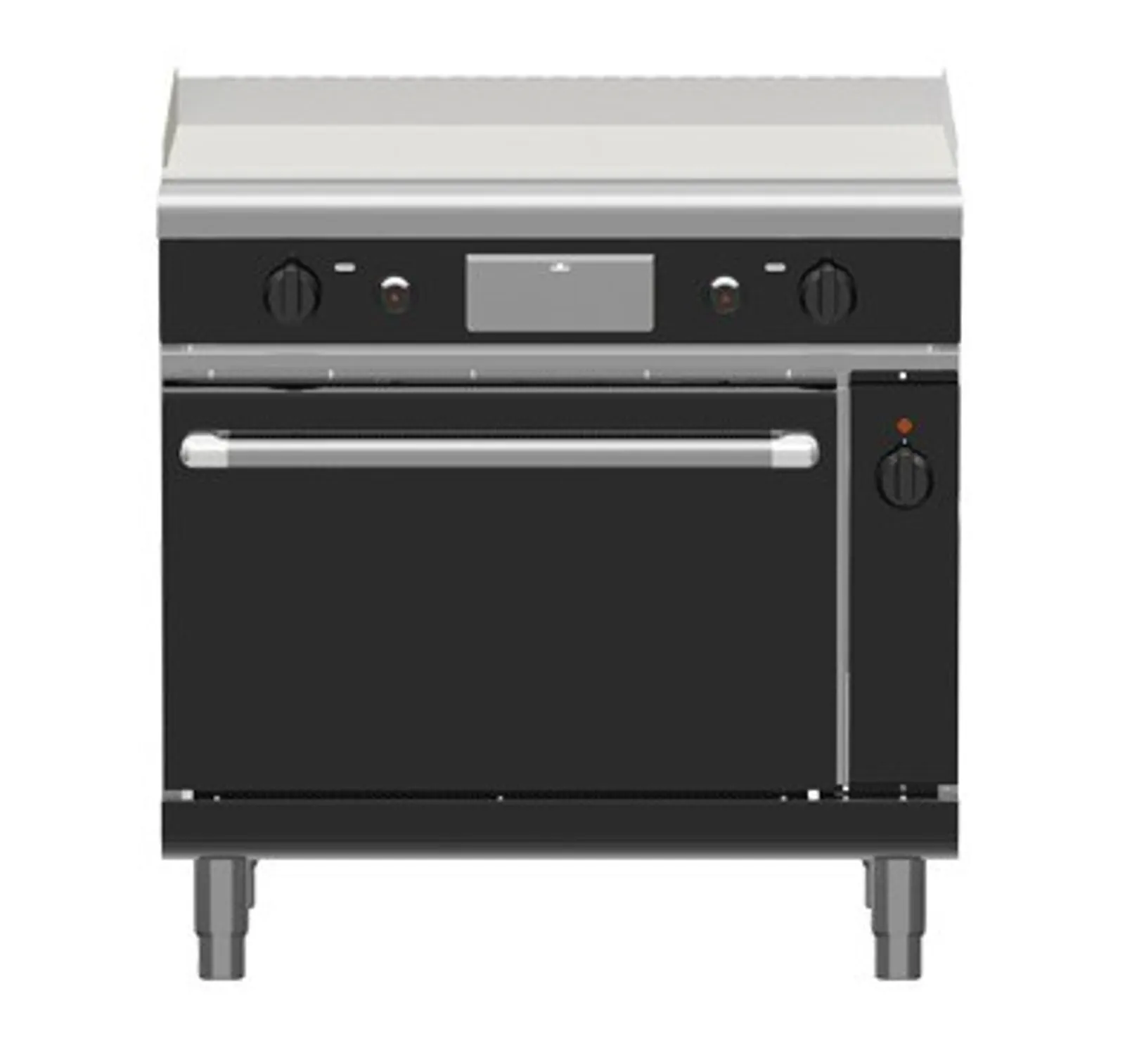 Waldorf Bold GPB8910GEC - 900mm Gas Griddle Electric Convection Oven Range