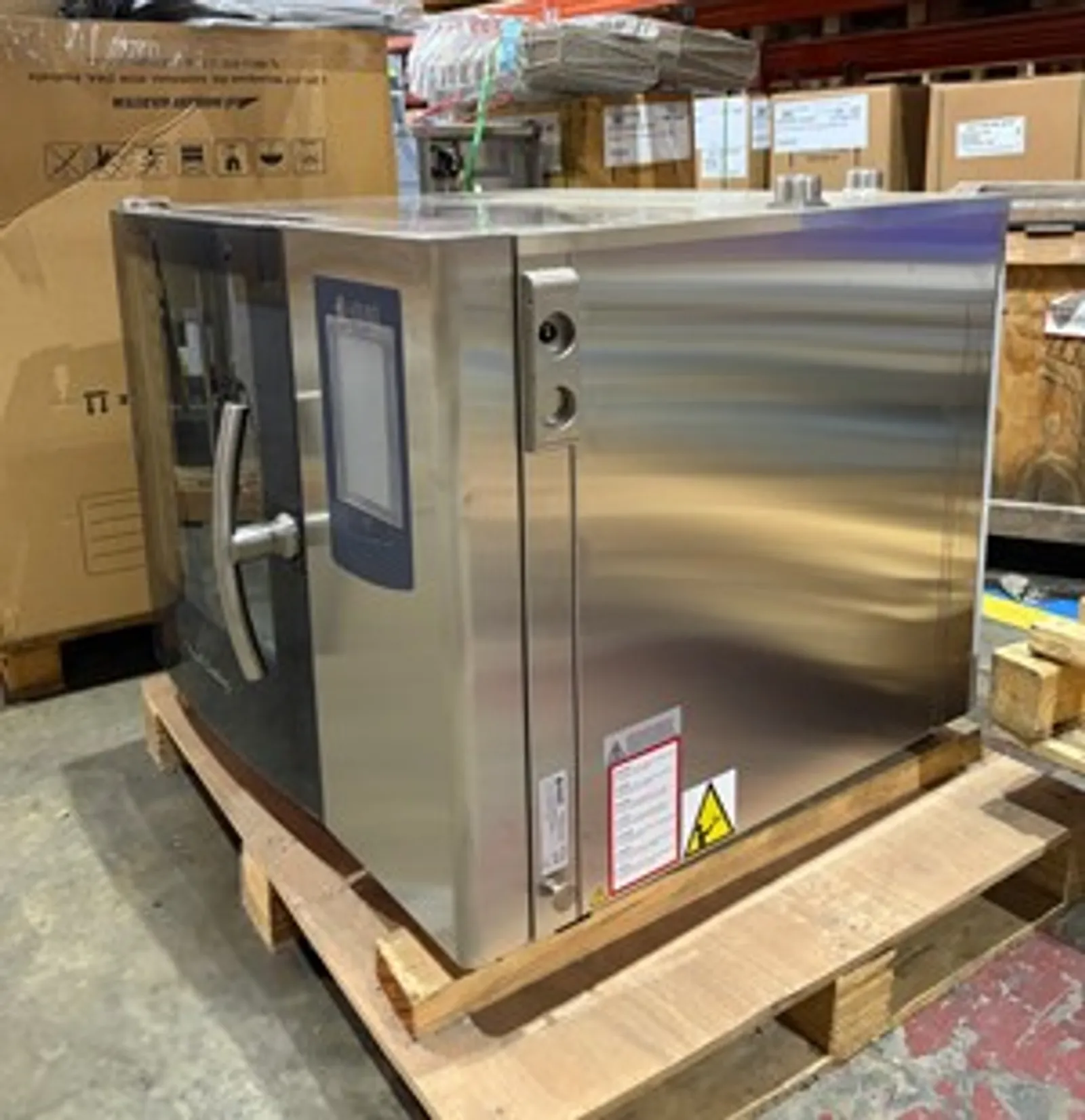 Hounö KPE1.06 - 6 Tray Visual Cooking Hybrid Steam Combi Oven Electric - Clearance