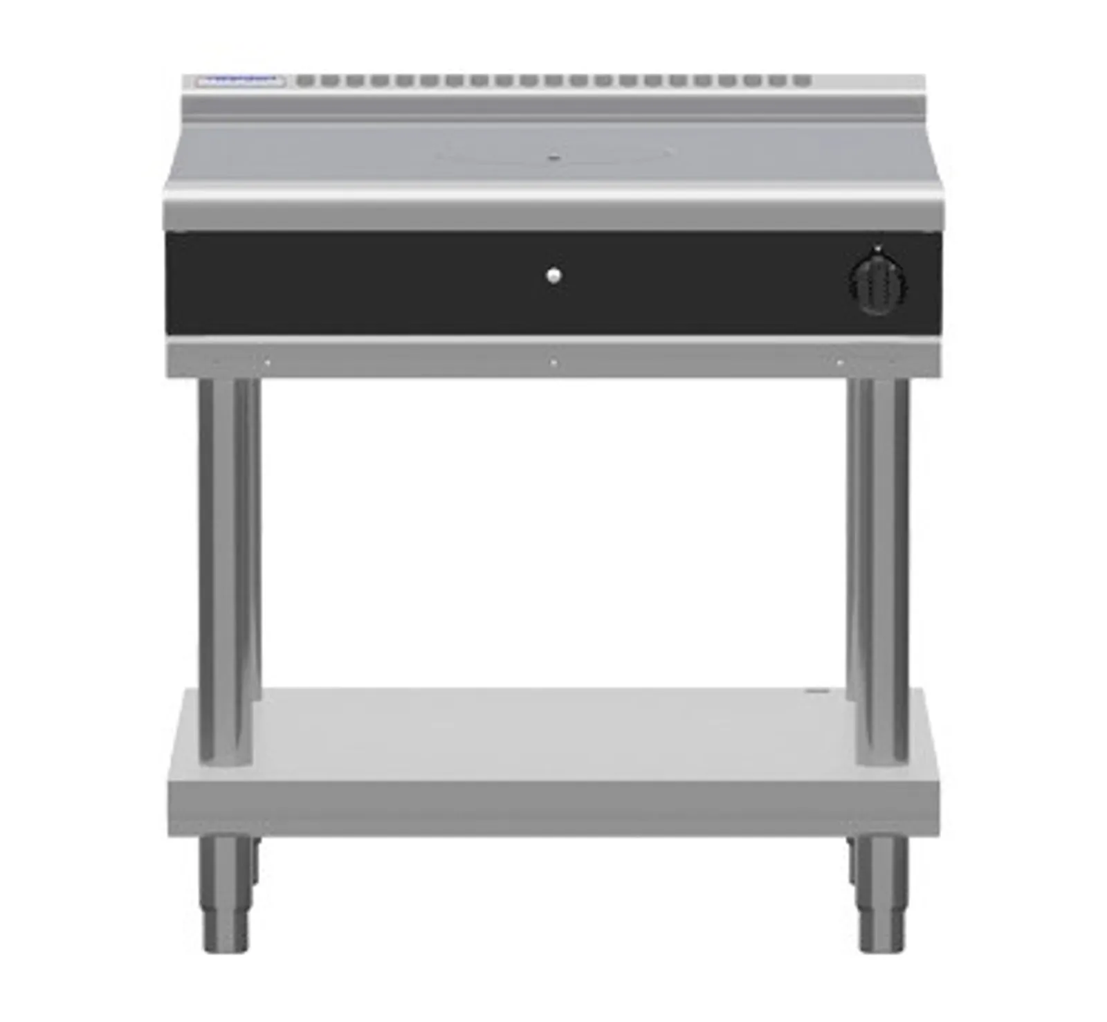 Waldorf Bold RNLB8100G-LS - 900mm Gas Target Top Low Back Version - Leg Stand