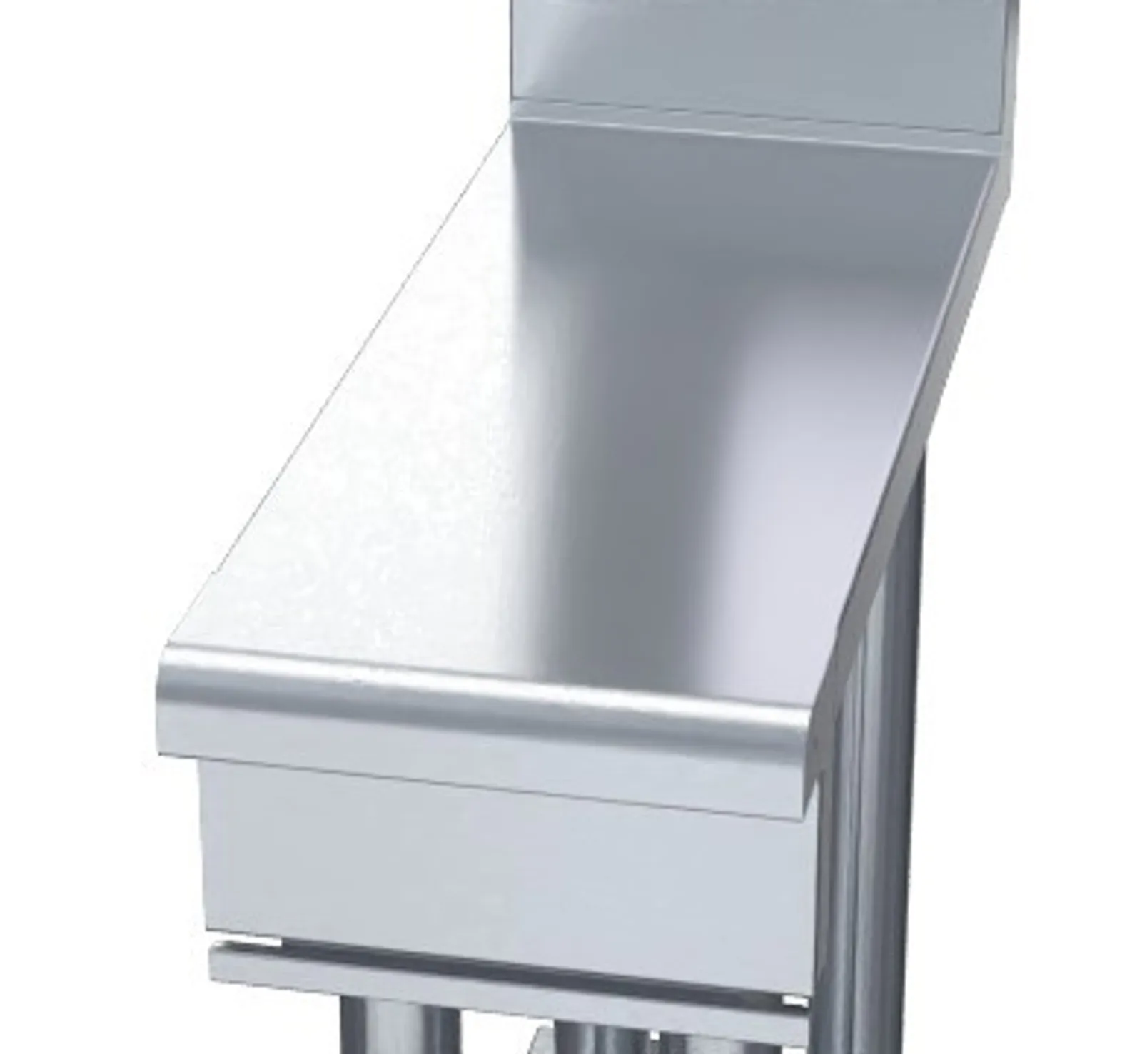 Waldorf 800 Series BTL8300-LS - 300mm Bench Top Low Back Version - Leg Stand