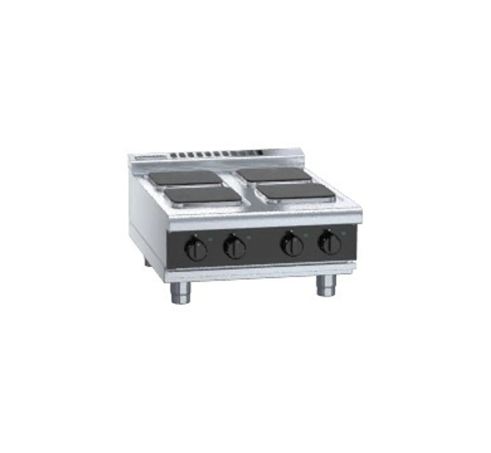 Waldorf Bold RNLB8400SE-B - 600mm Electric Cooktop Sealed Hobs Low Back Version - Bench Model