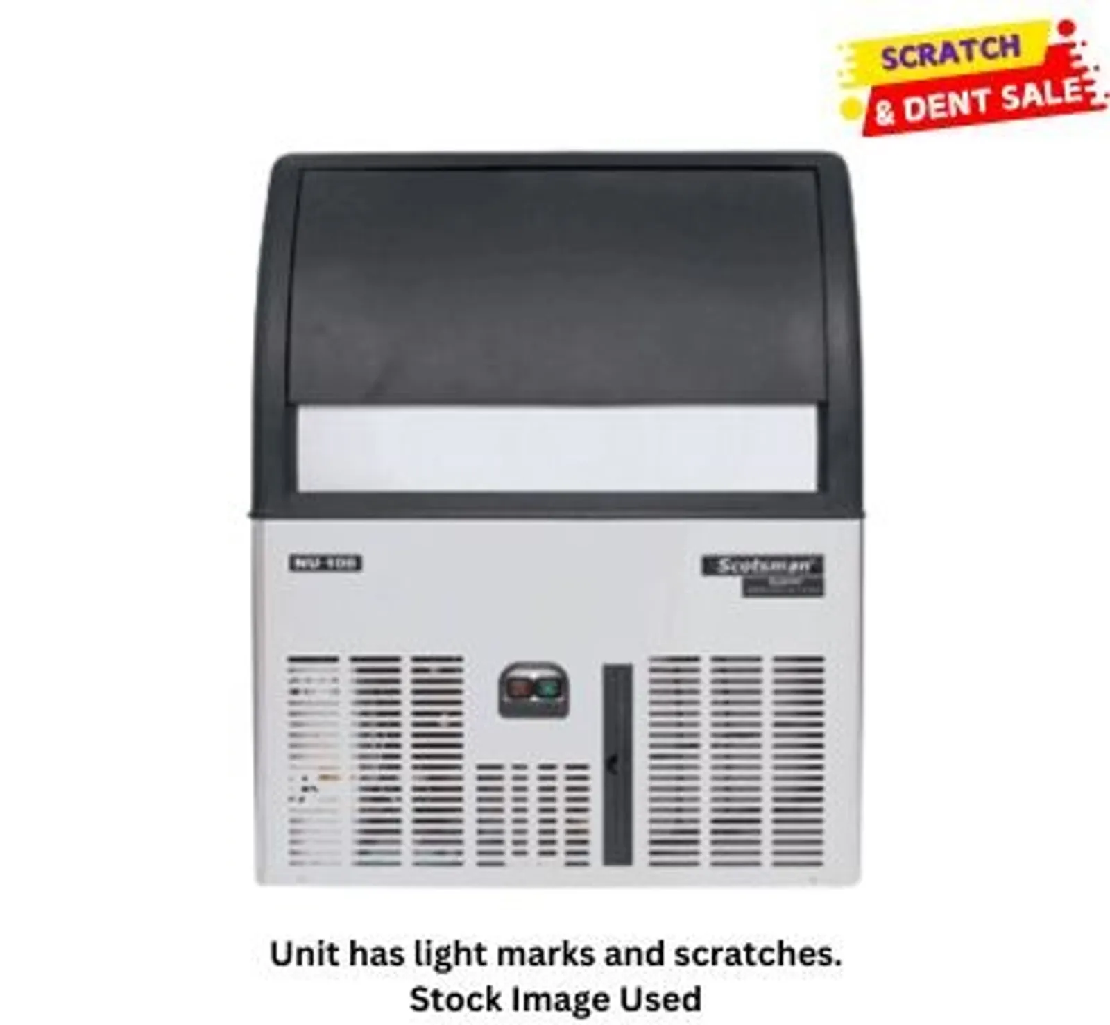 Scotsman NU 100 AS OX - 45kg - XSafe Self Contained Dice Ice Maker - Clearance