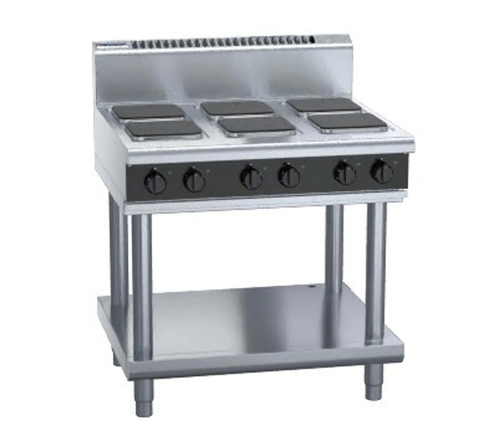 Waldorf Bold RNB8600SE-LS - 900mm Electric Cooktop Sealed Hobs - Leg Stand