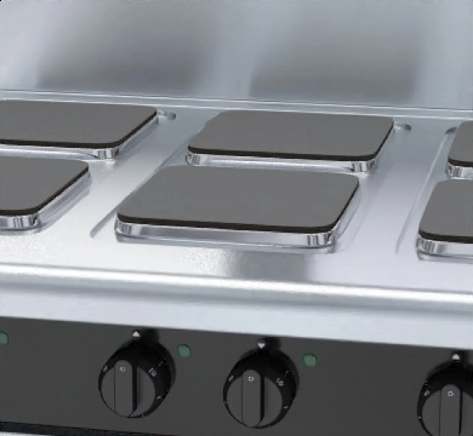 Waldorf Bold RNB8600SE-CD - 900mm Electric Cooktop Sealed Hobs - Cabinet Base