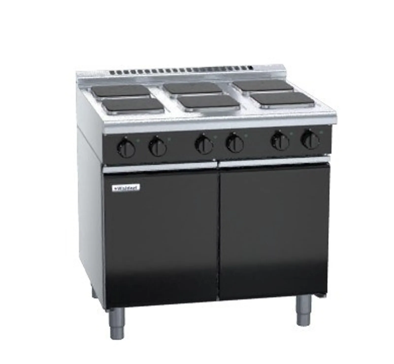 Waldorf Bold RNLB8600SE-CD - 900mm Electric Cooktop Sealed Hobs Low Back Version - Cabinet Base