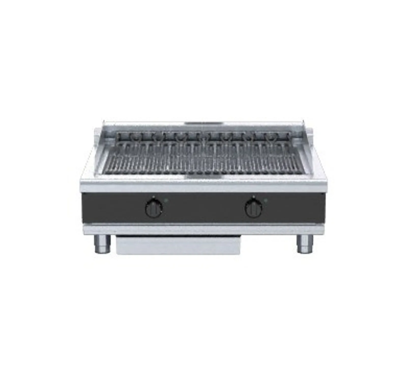 Waldorf Bold CHLB8900ED-B - 900mm Electric Chargrill Low Back Version - Bench Model