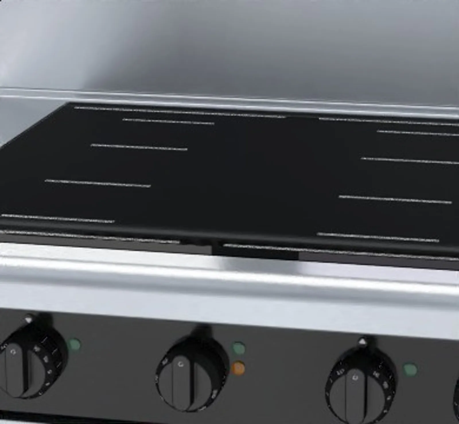 Waldorf Bold INB8410ECF - 900mm Induction Range Convection Oven