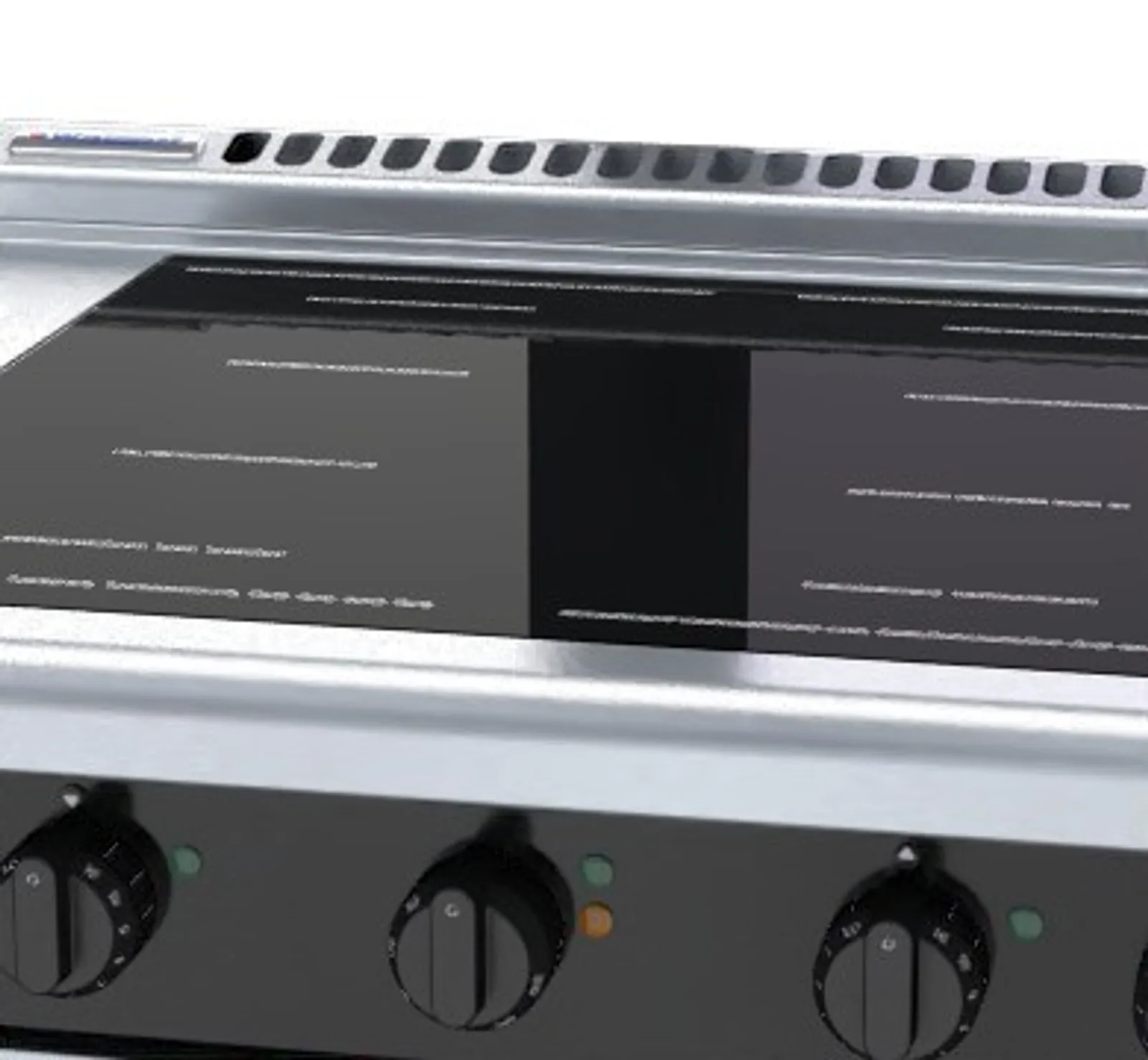 Waldorf Bold INLB8410ECF - 900mm Induction Range Convection Oven Low Back Version