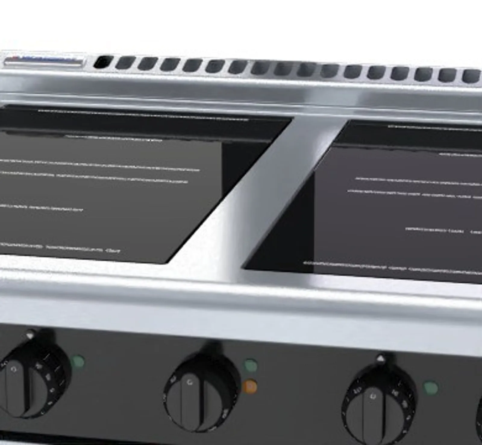 Waldorf Bold INLB8410ECR5 - 900mm Induction Range Convection Oven Low Back Version