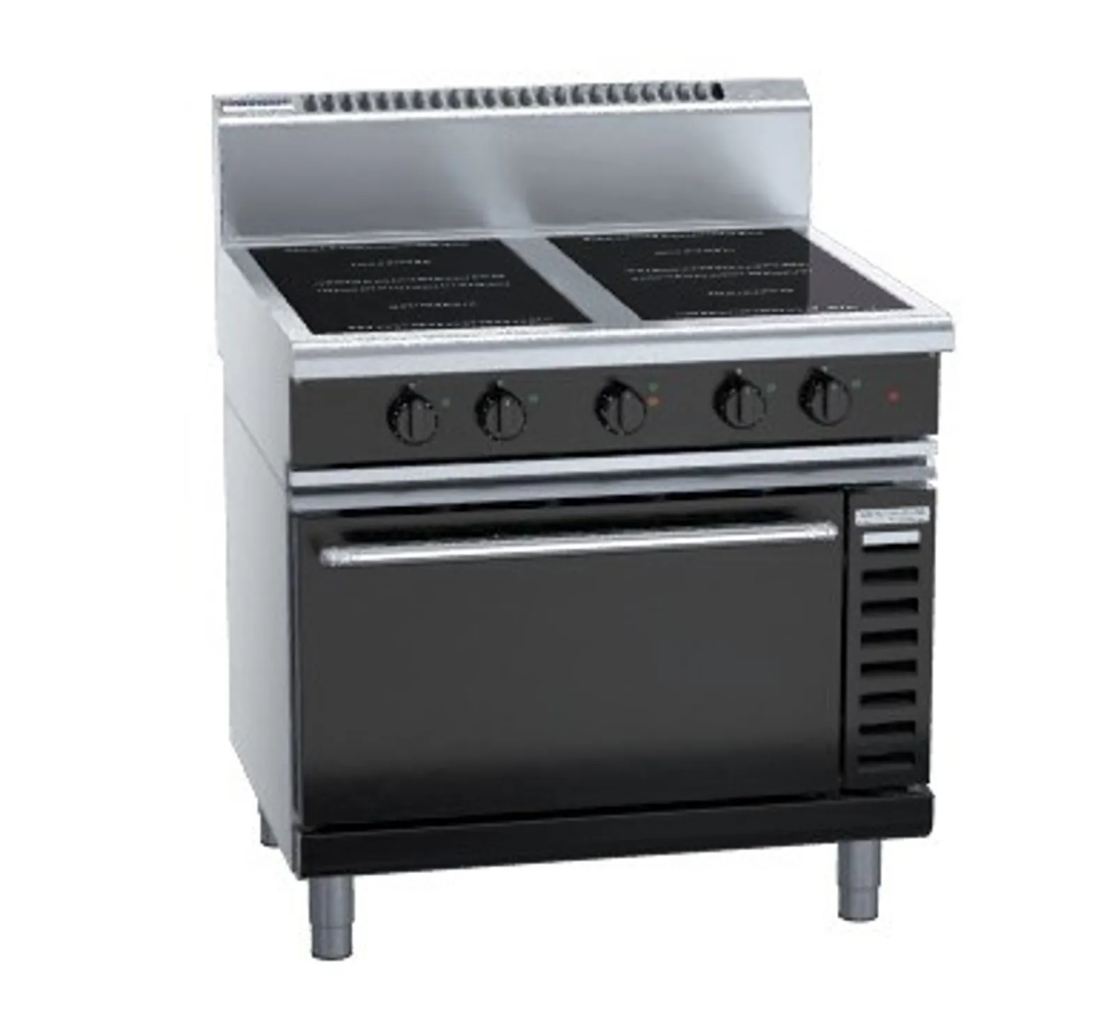 Waldorf Bold INB8410ECR5F - 900mm Induction Range Convection Oven