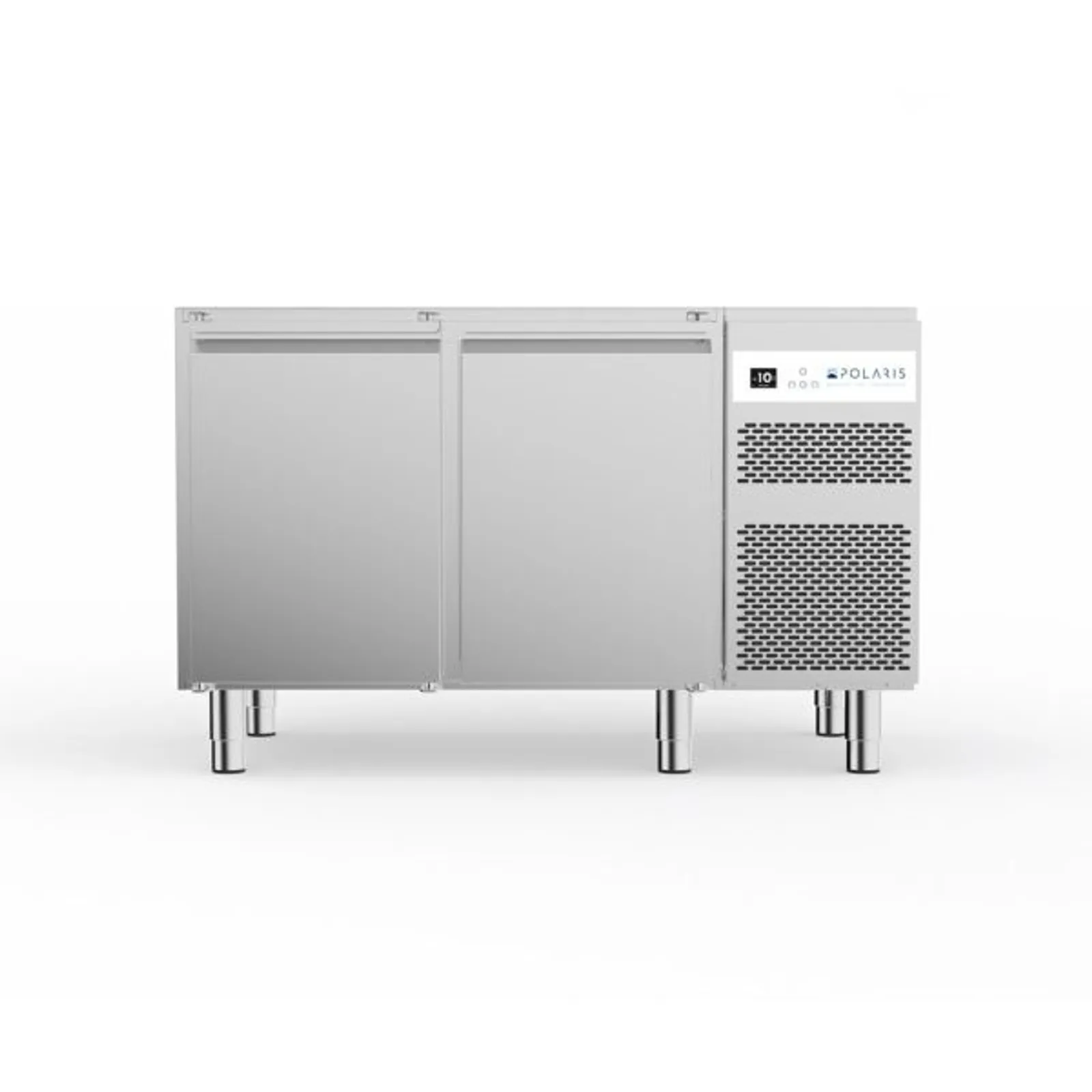 Polaris W25-02 BT H710 S - Self Contained 2-Door Under Bench Freezer without Working Top - 186 Litre