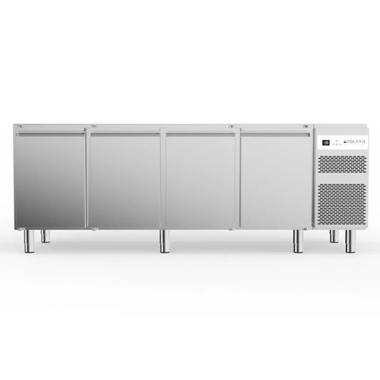 Polaris W25-04 BT H710 S - Self Contained 4-Door Under Bench Freezer without Working Top - 372 Litre