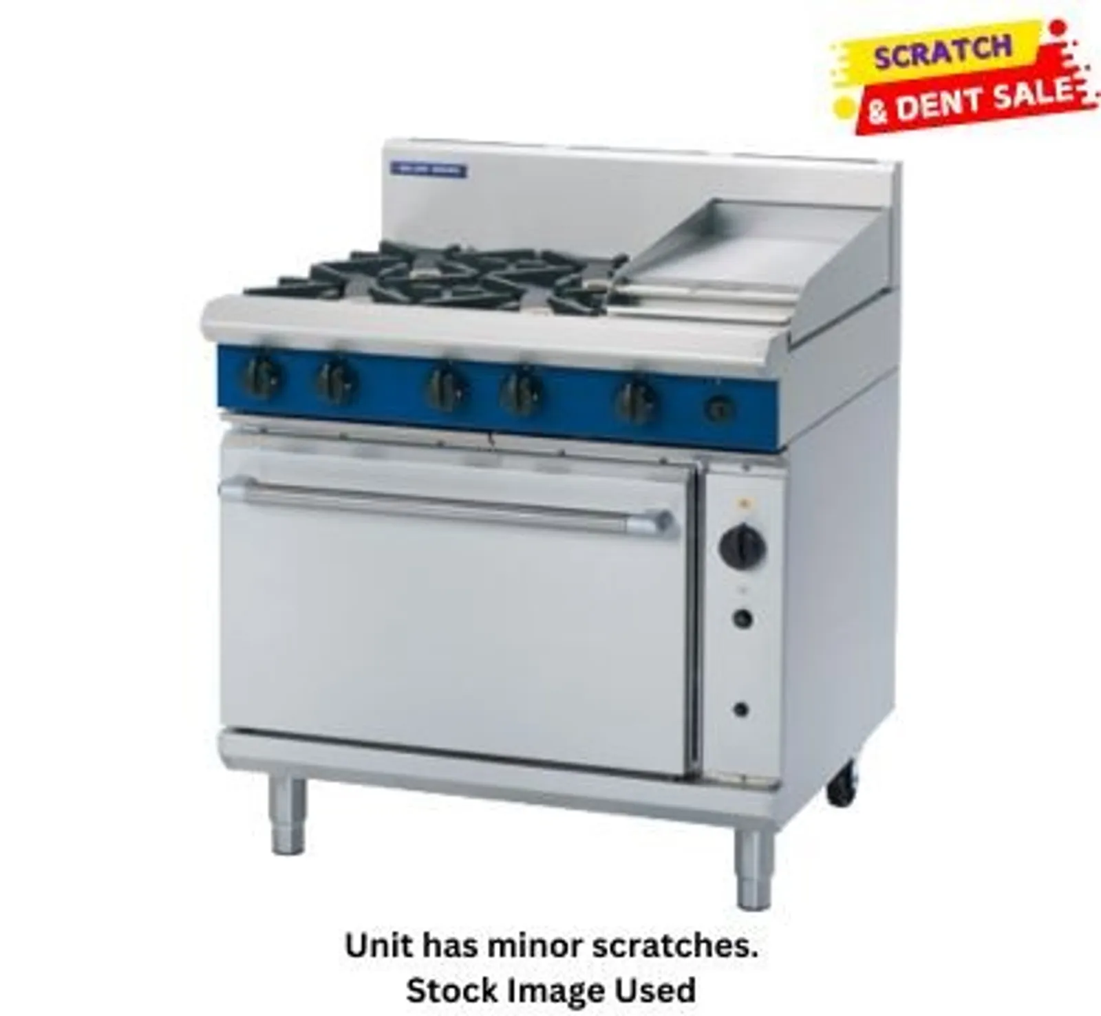 Blue Seal Evolution Series G56C - 900mm Gas Range Convection Oven - Clearance