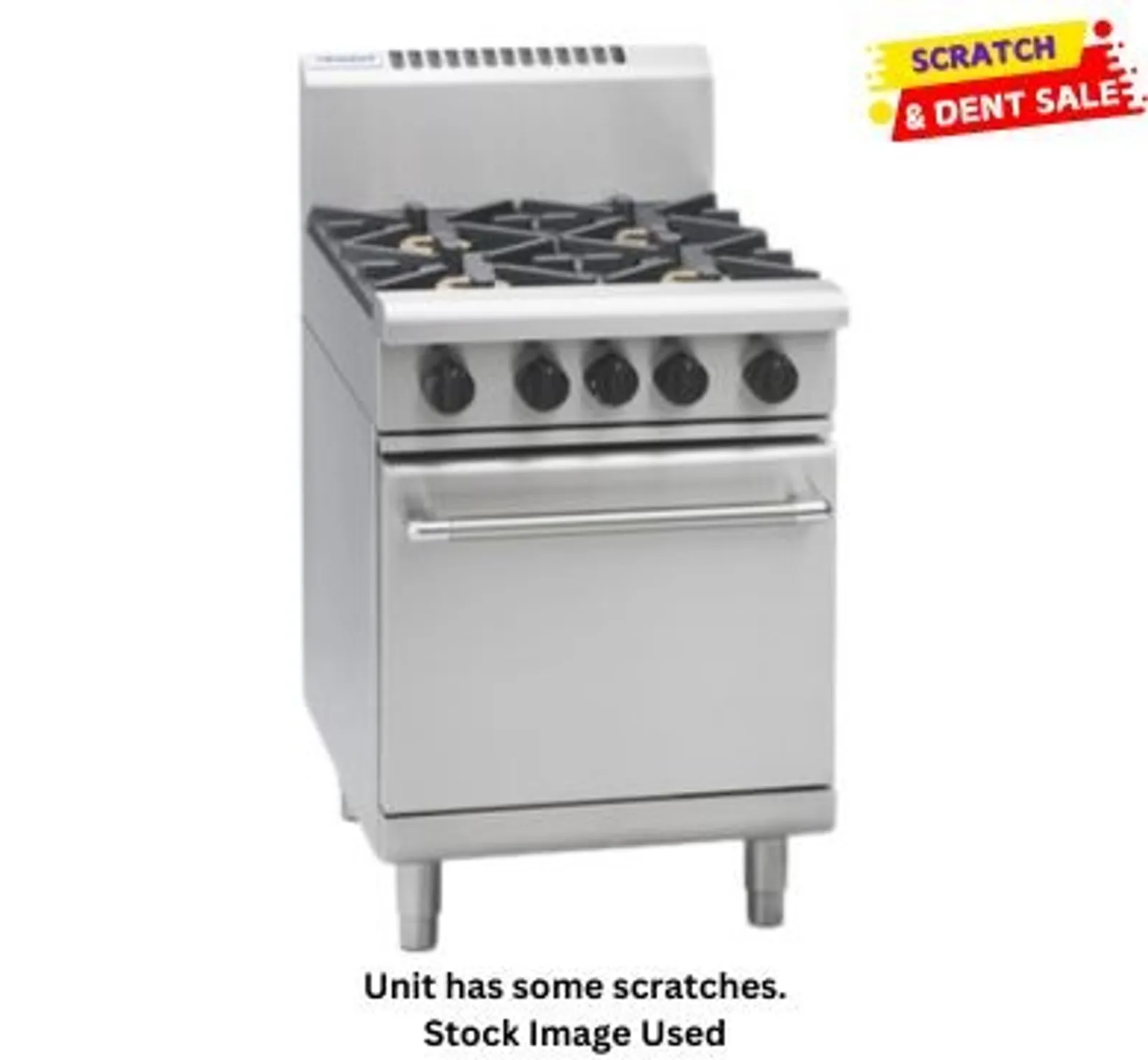 Waldorf 800 Series RN8410G - 600mm Gas Range Static Oven - Clearance (7)