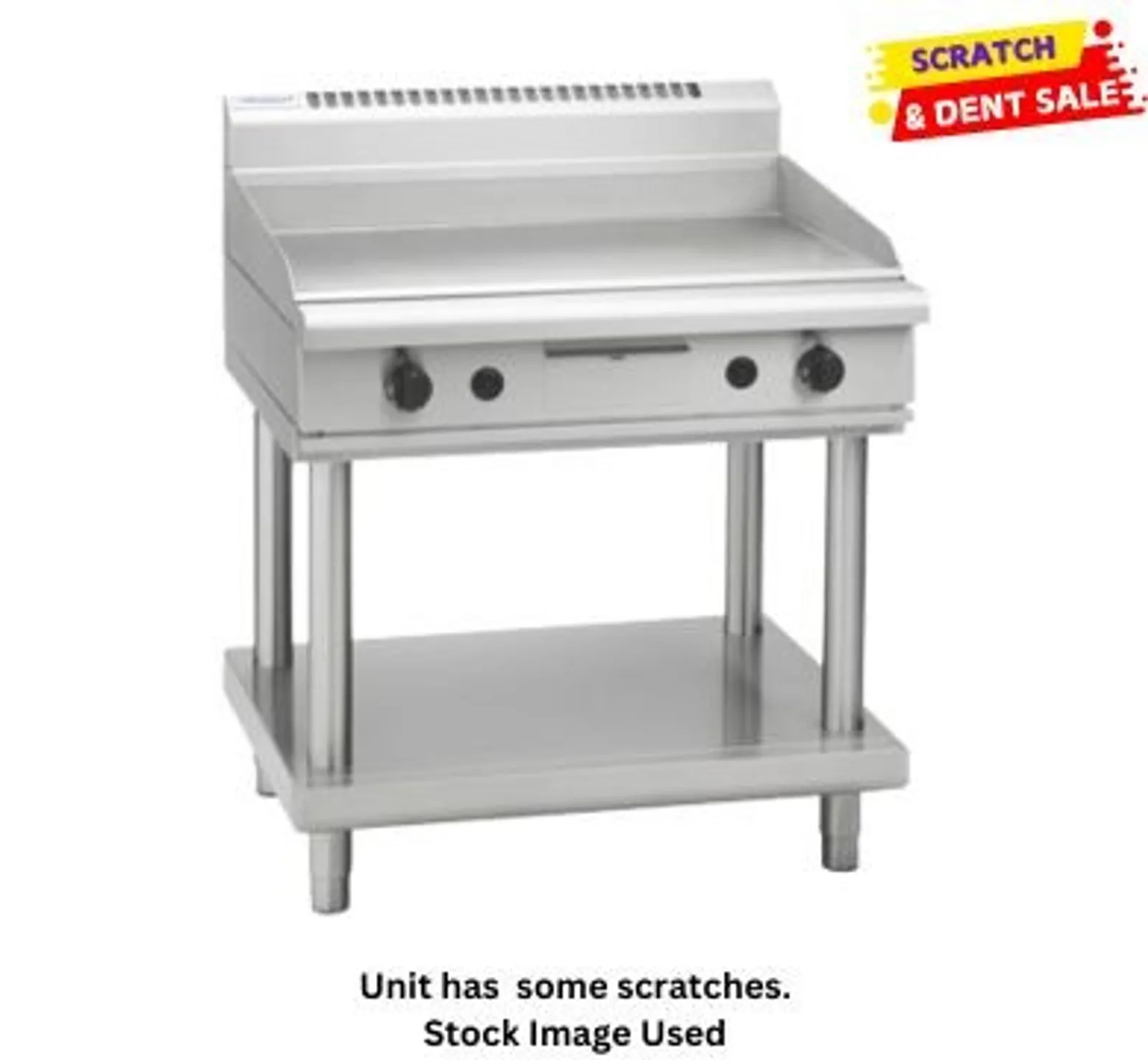 Waldorf 800 Series GP8900E-LS - 900mm Electric Griddle Leg Stand - Clearance