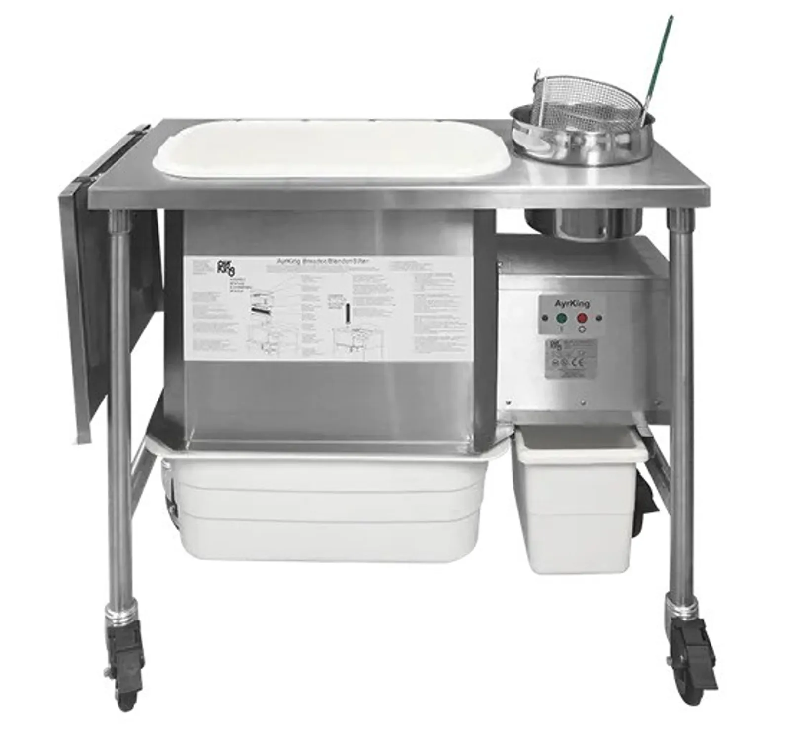 Ayrking BBS-U-4221 - Manual Breading Workstation width including Shelf 42L