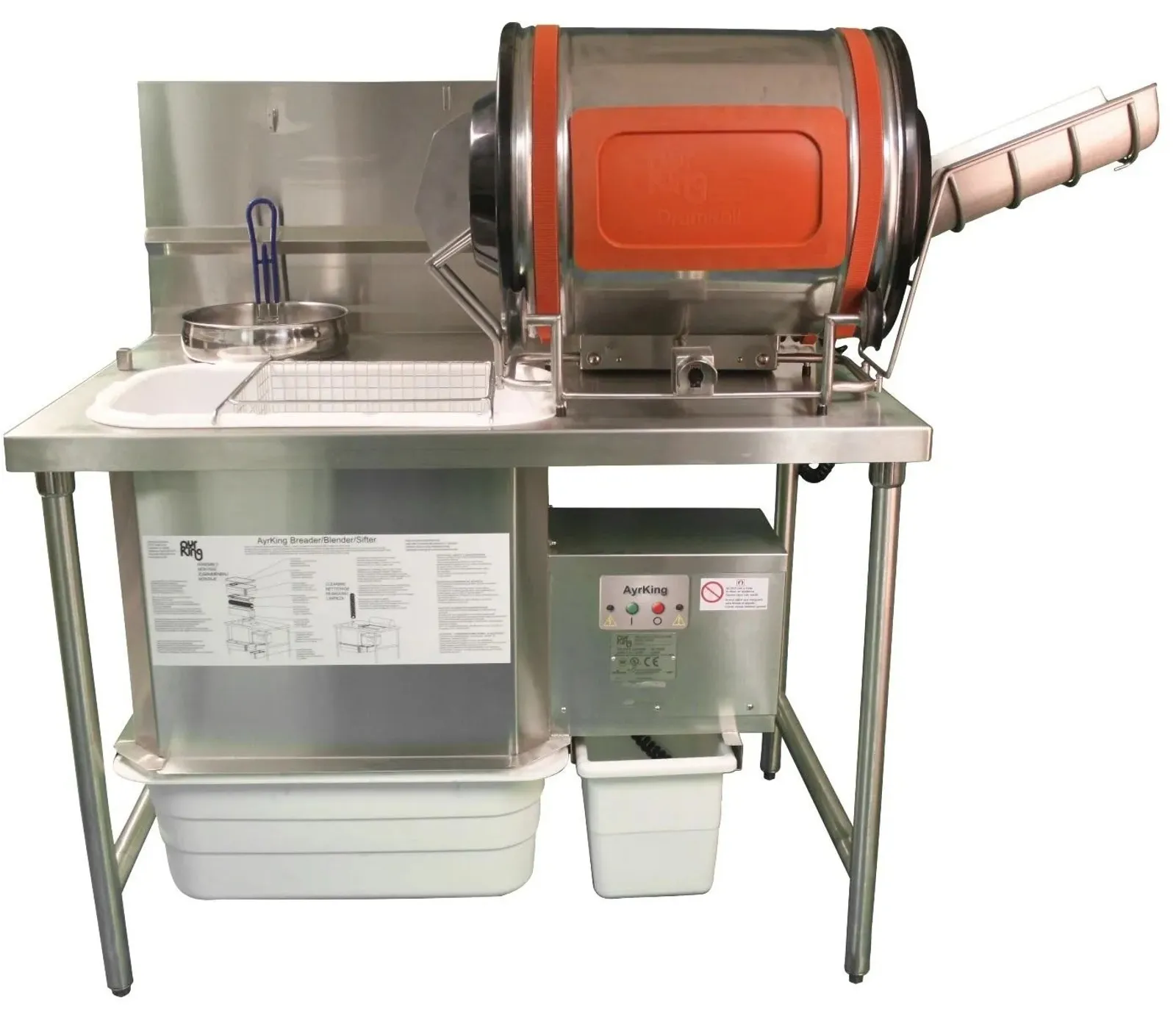 Ayrking DRUF240T - Drumroll Automated Breader (Left or Right)