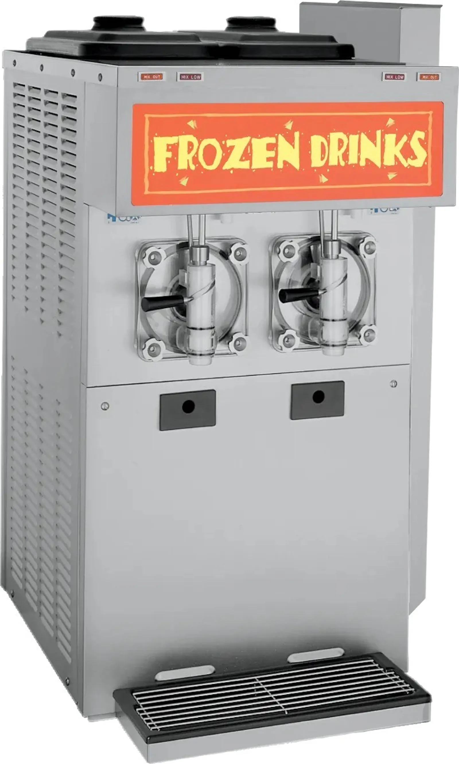Taylor 432 233695 - High Capacity 2 Flavour Frozen Drink Machine for Shakes - Single Barrel 2x3.8ltr