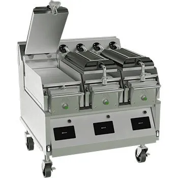 Taylor L858 322355 - Crown Series Three Platen Grill