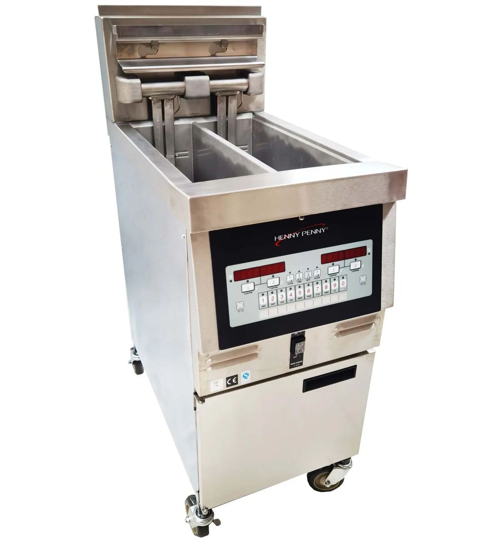 Henny Penny GVE071F 301326 - Low Oil Volume Electric Single Well Open Fryer