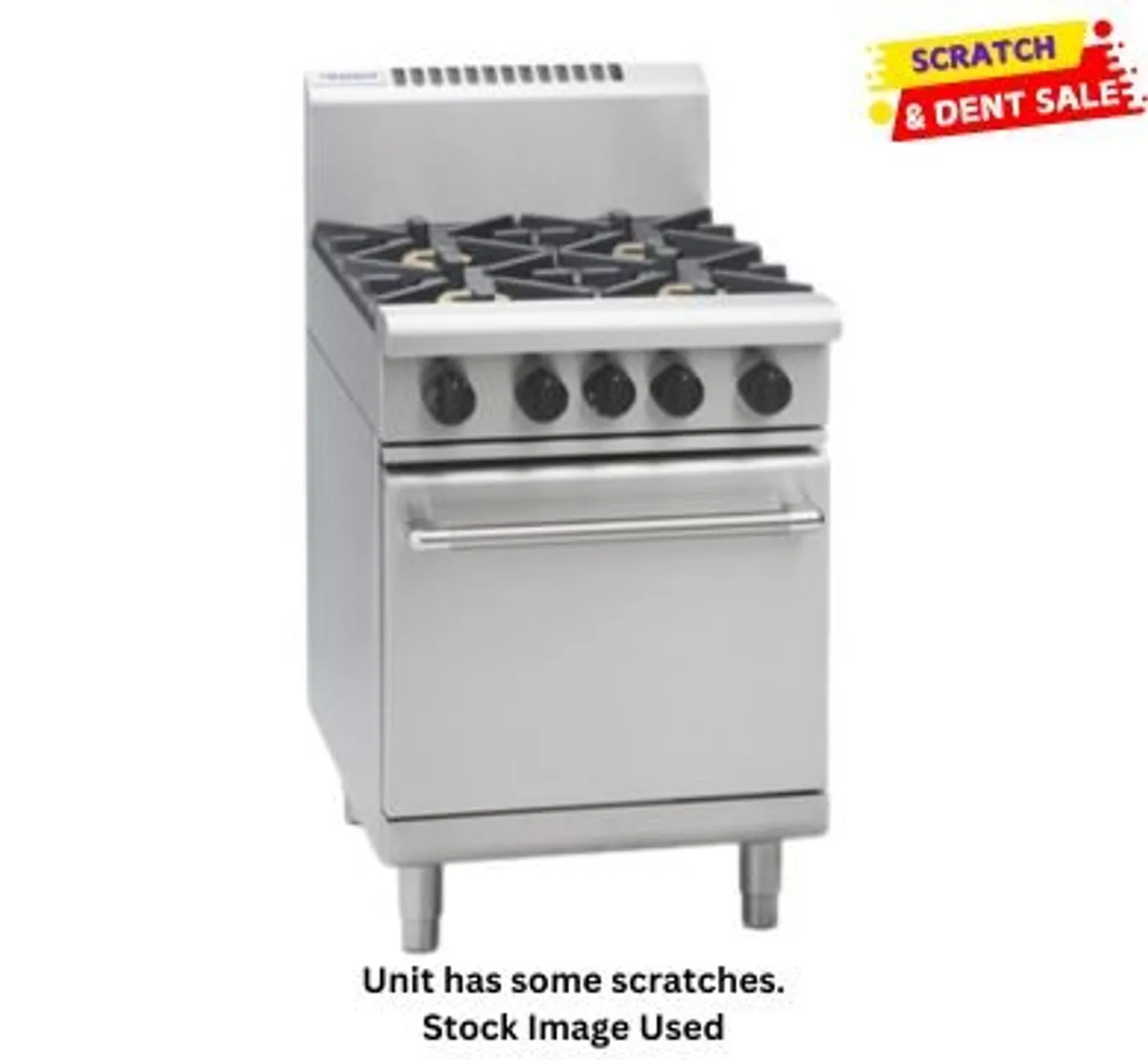 Waldorf 800 Series RN8410G - 600mm Gas Range Static Oven - Clearance (10)