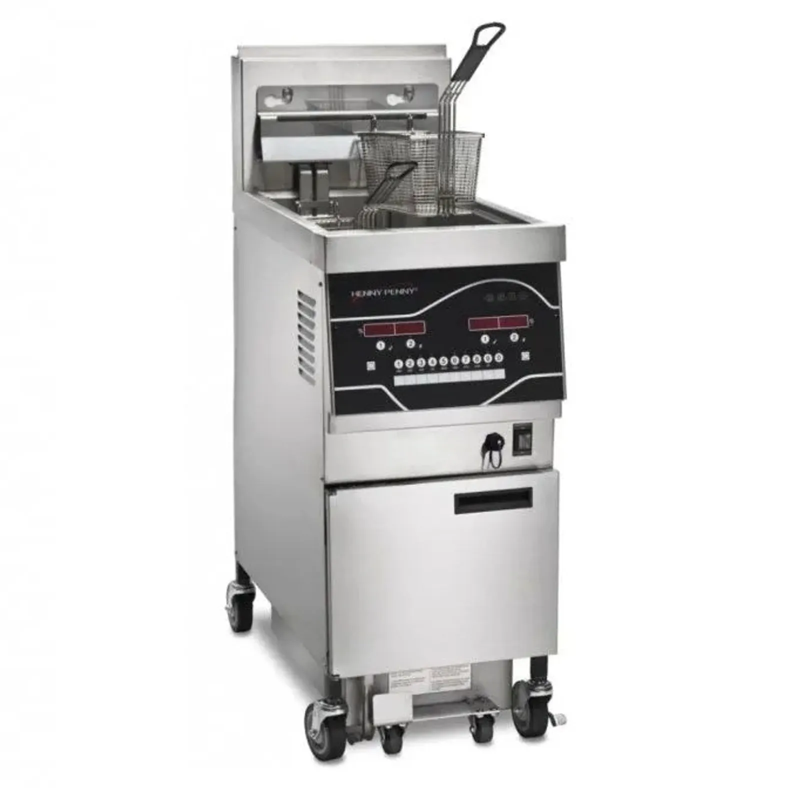 Henny Penny EEG241F 264874 - Evolution Elite Gas Single Well Open Fryer - 240V