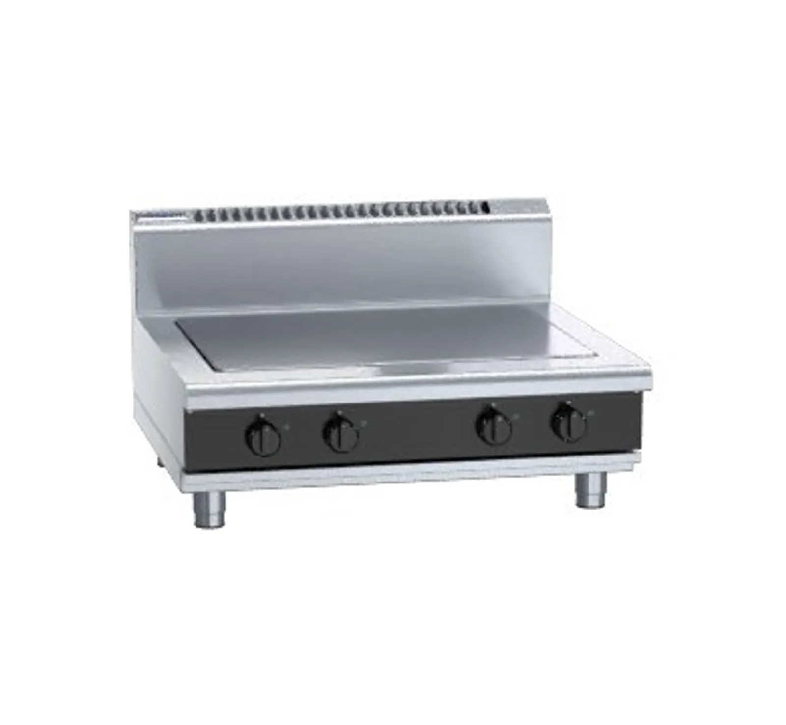 Waldorf Bold RNB8104E-B - 900mm Electric Solid Top - Bench Model