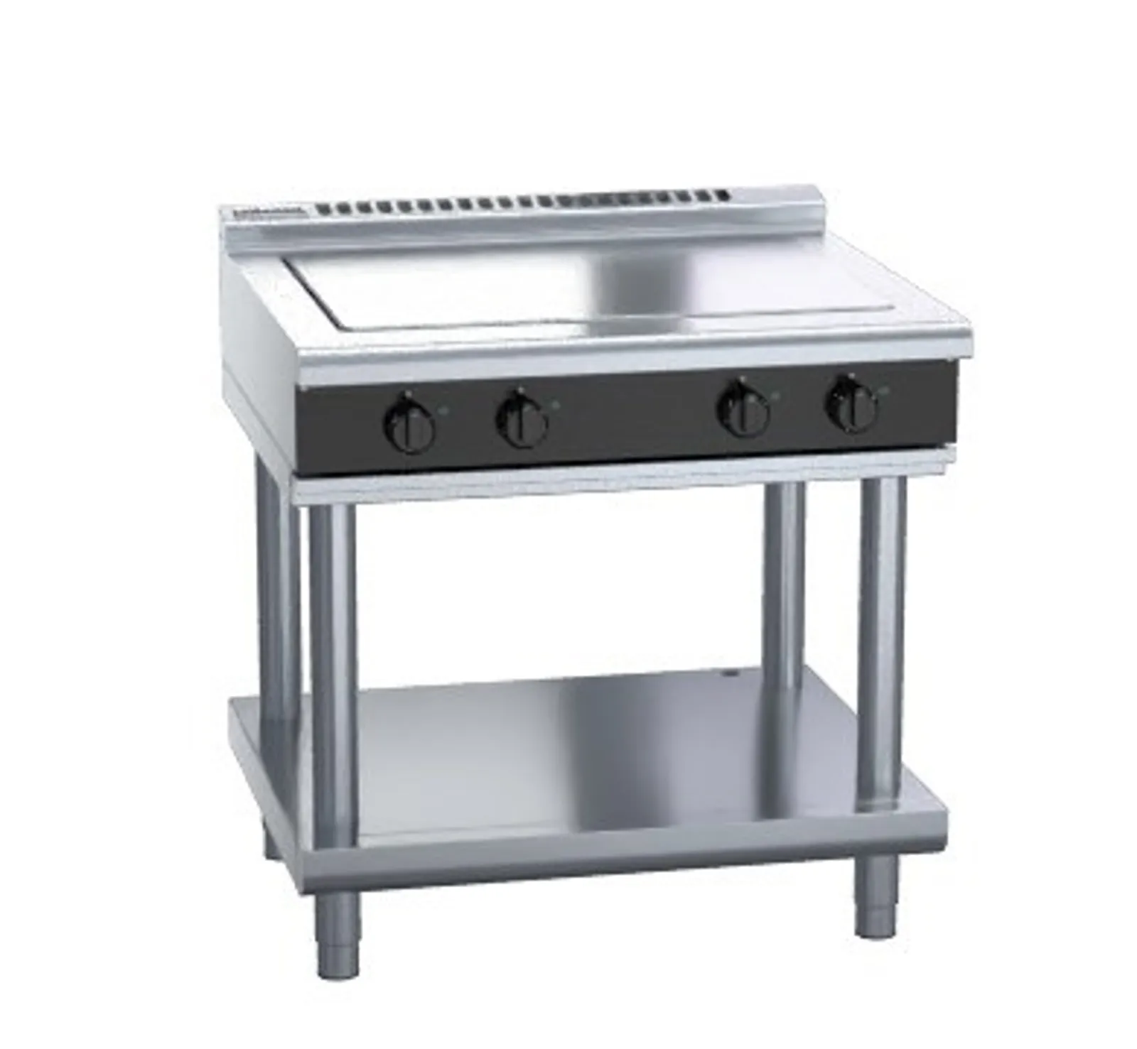 Waldorf Bold RNL8140E-LS - 900mm Electric Solid Top Low Back Version - Leg Stand