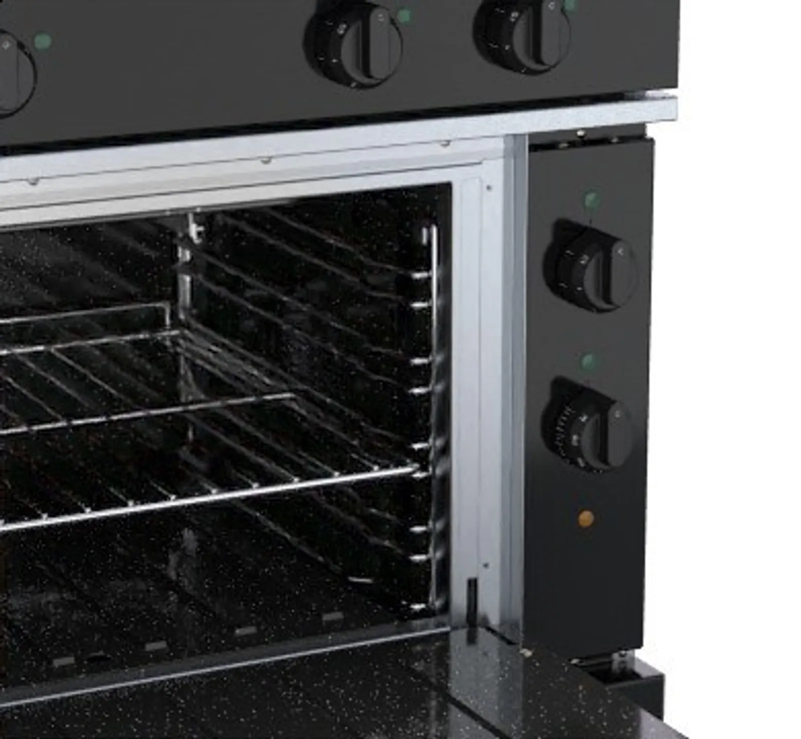Waldorf bold RNLB8114EC - 900mm Electric Solid Top Convection Oven Range Low Back Version
