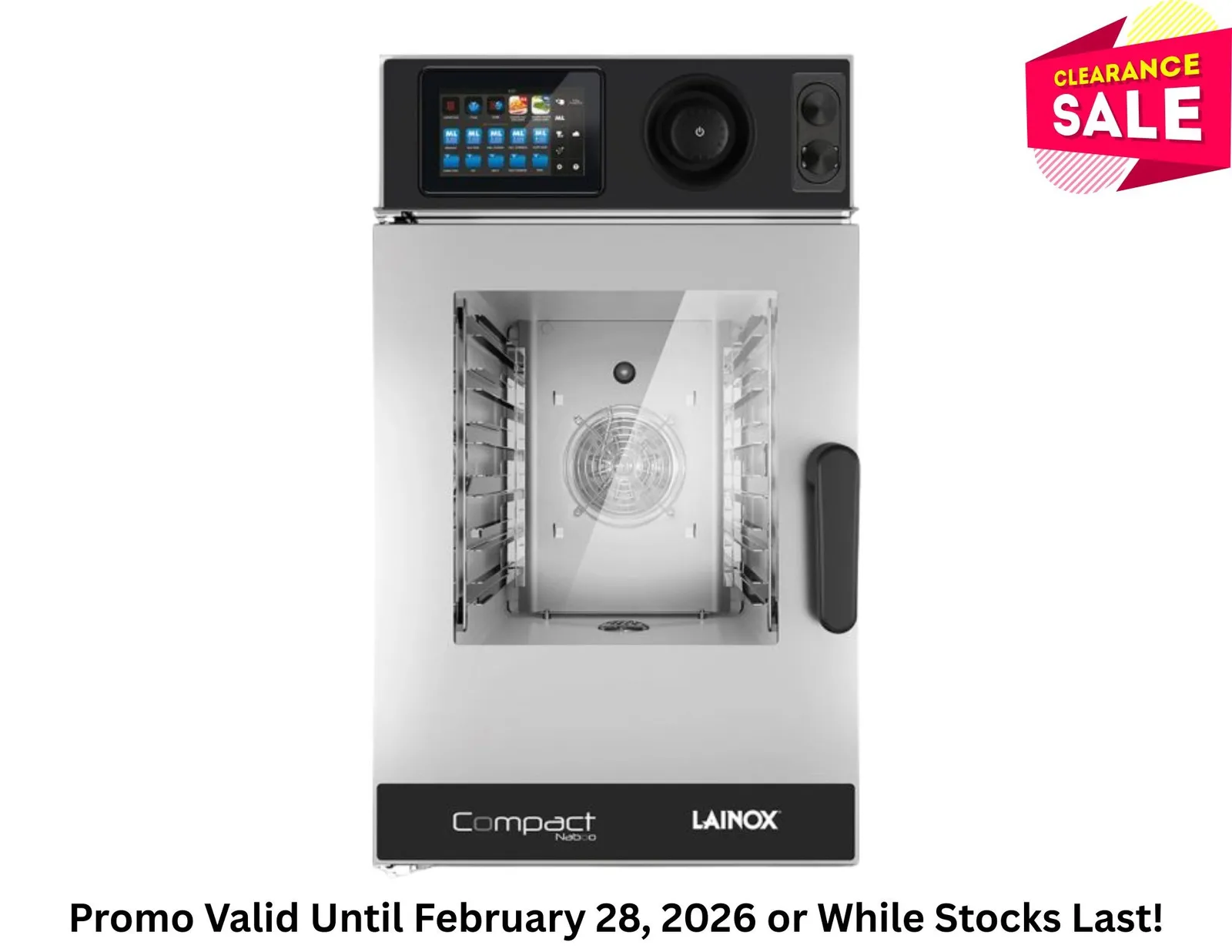 Lainox COEN061R - 6 x 1/1GN Compact Electric Direct Steam Combi Oven with Touch Screen Controls - Clearance