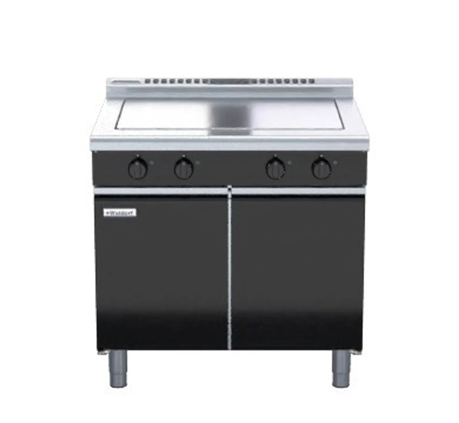 Waldorf Bold RNLB8140E-CB - 900mm Electric Solid Top Low Back Version - Cabinet Base