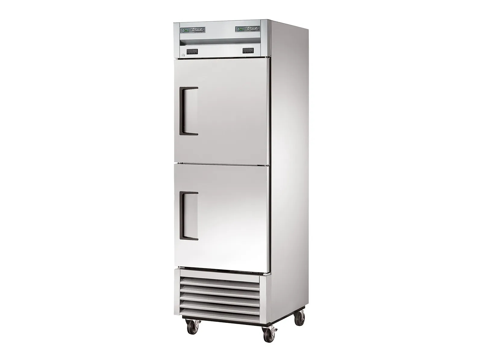 True Refrigeration T-23DT-HC - Upright Foodservice "Dual Temperature" Cabinet, 2 Half Solid Swing Doors
