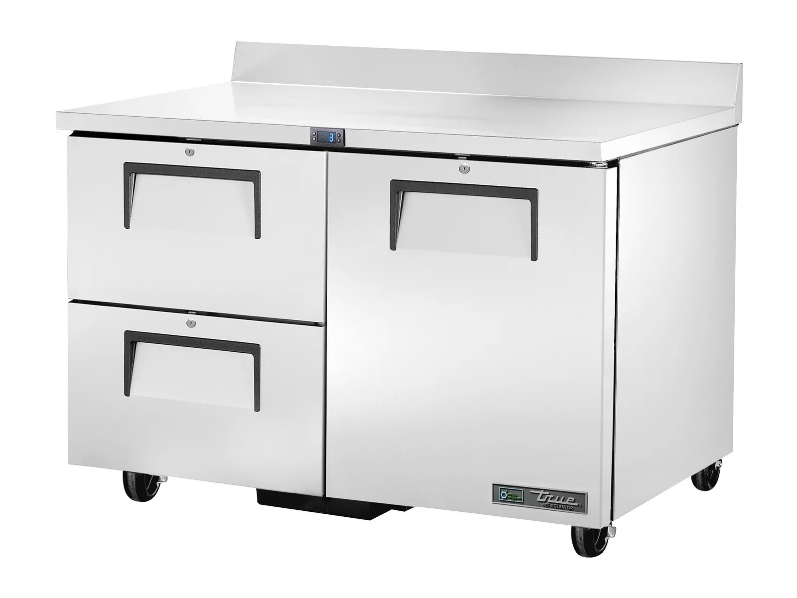 True Refrigeration TWT-48D-2-HC - Under Counter Worktop Counter Refrigerator, 2 Drawers