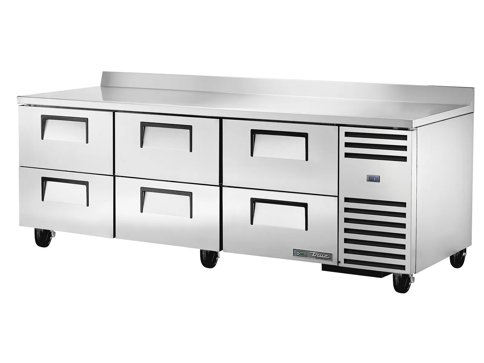 True Refrigeration TWT-93D-6-HC - Deep Worktop Counter Refrigerator, 6 Drawers