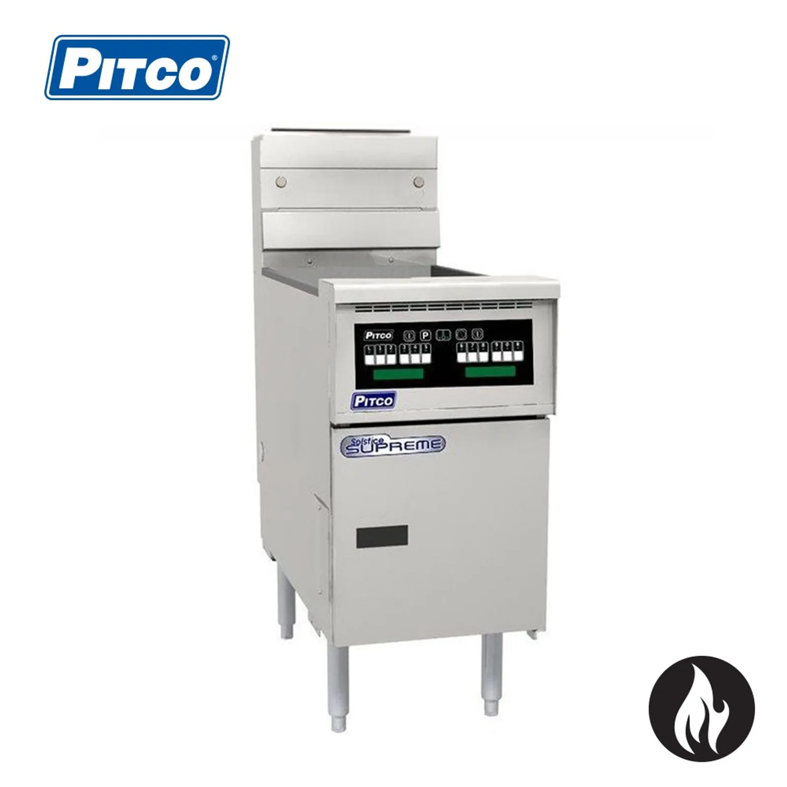 Pitco SSH55C-FR - Solstice Supreme Fryer - Computer Control Filter Ready