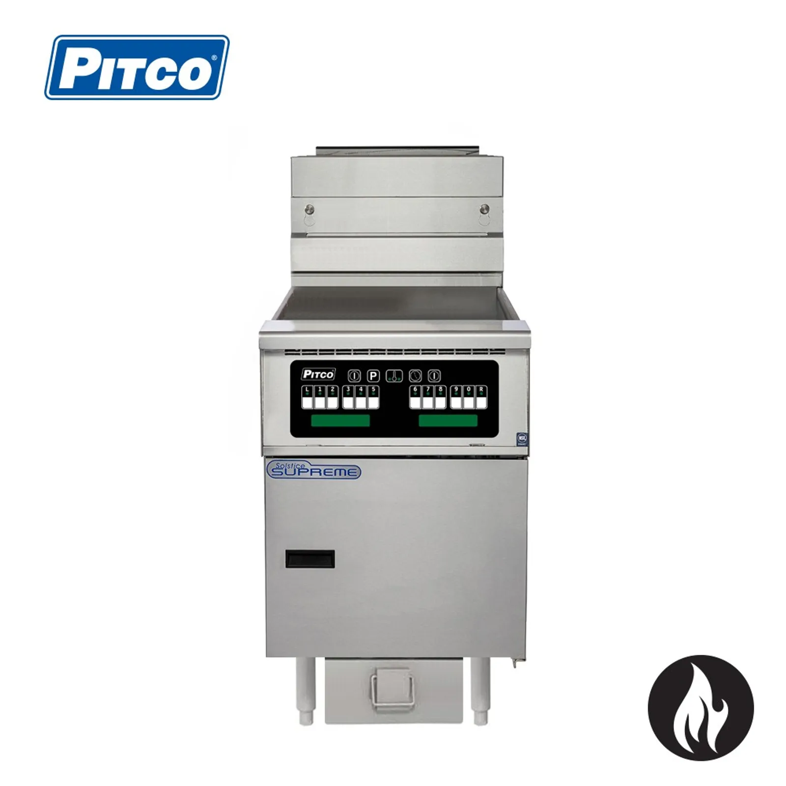 Pitco SSH75C-FD - Solstice Supreme Fryer, Gas