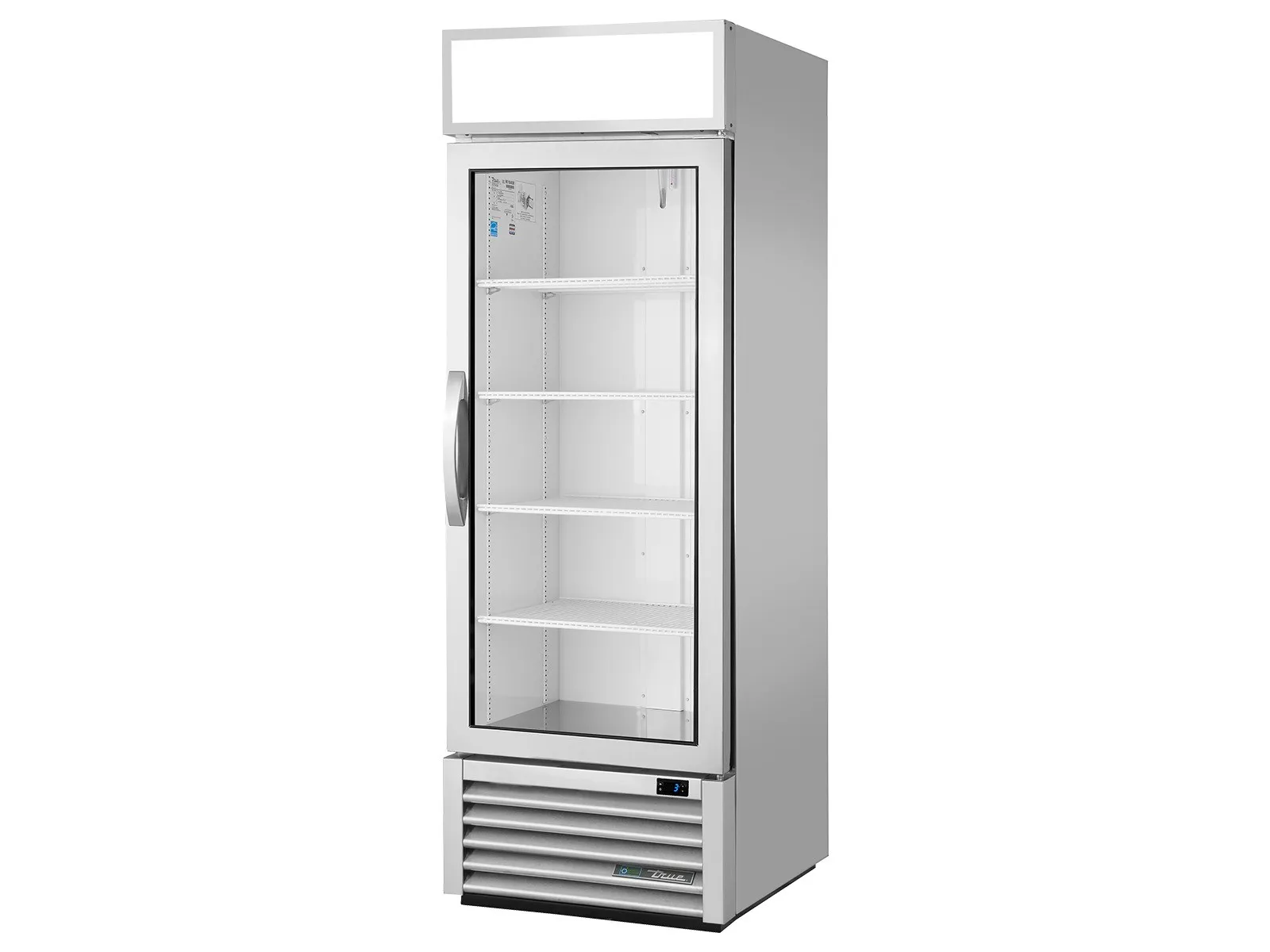 True Refrigeration GDM-23-HC~FGD01 - Upright Retail Merchandiser Refrigerator, 1 Full Glass Swing Door