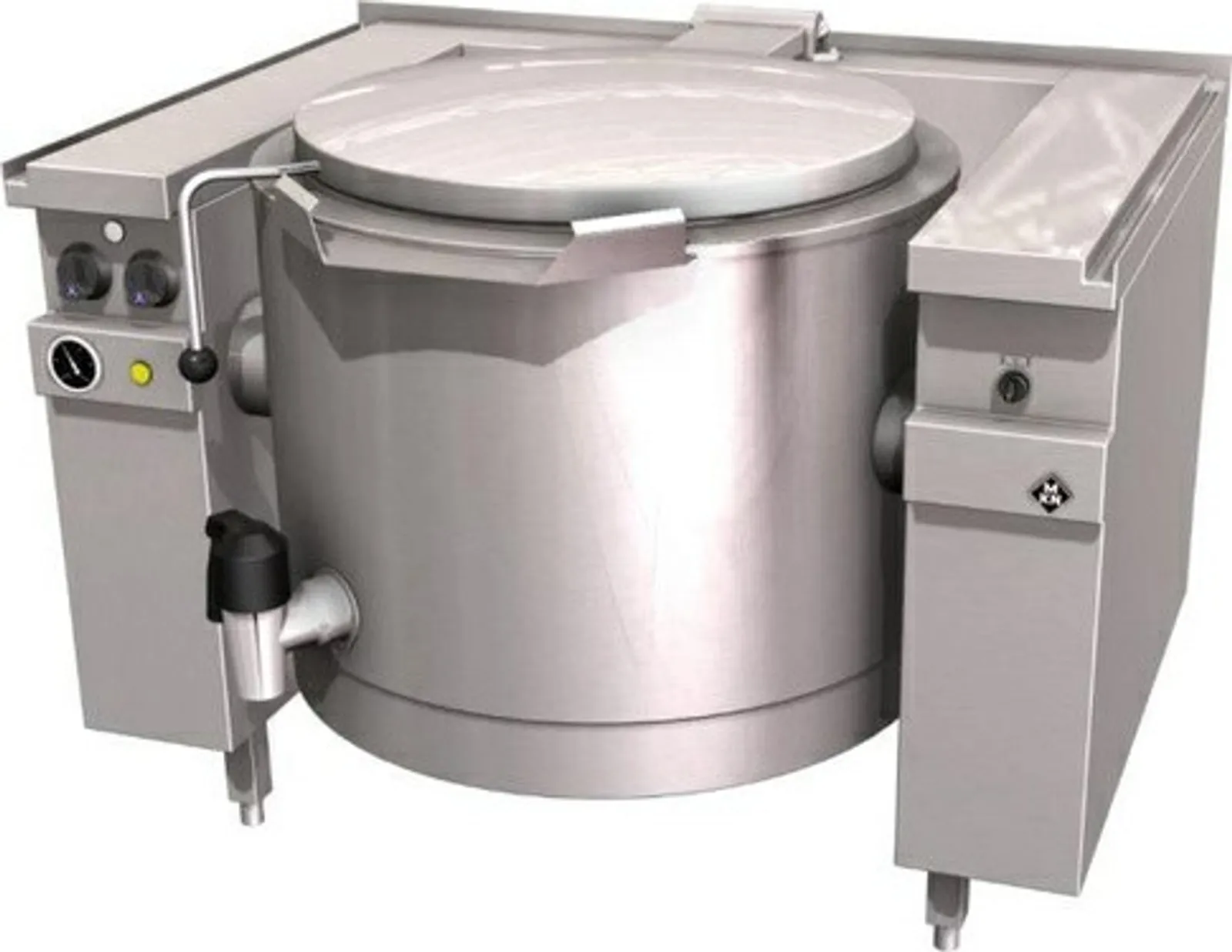 MKN 10019211 - Electric Quick Boiling Kettle 100L Motorised Tilting Vapro