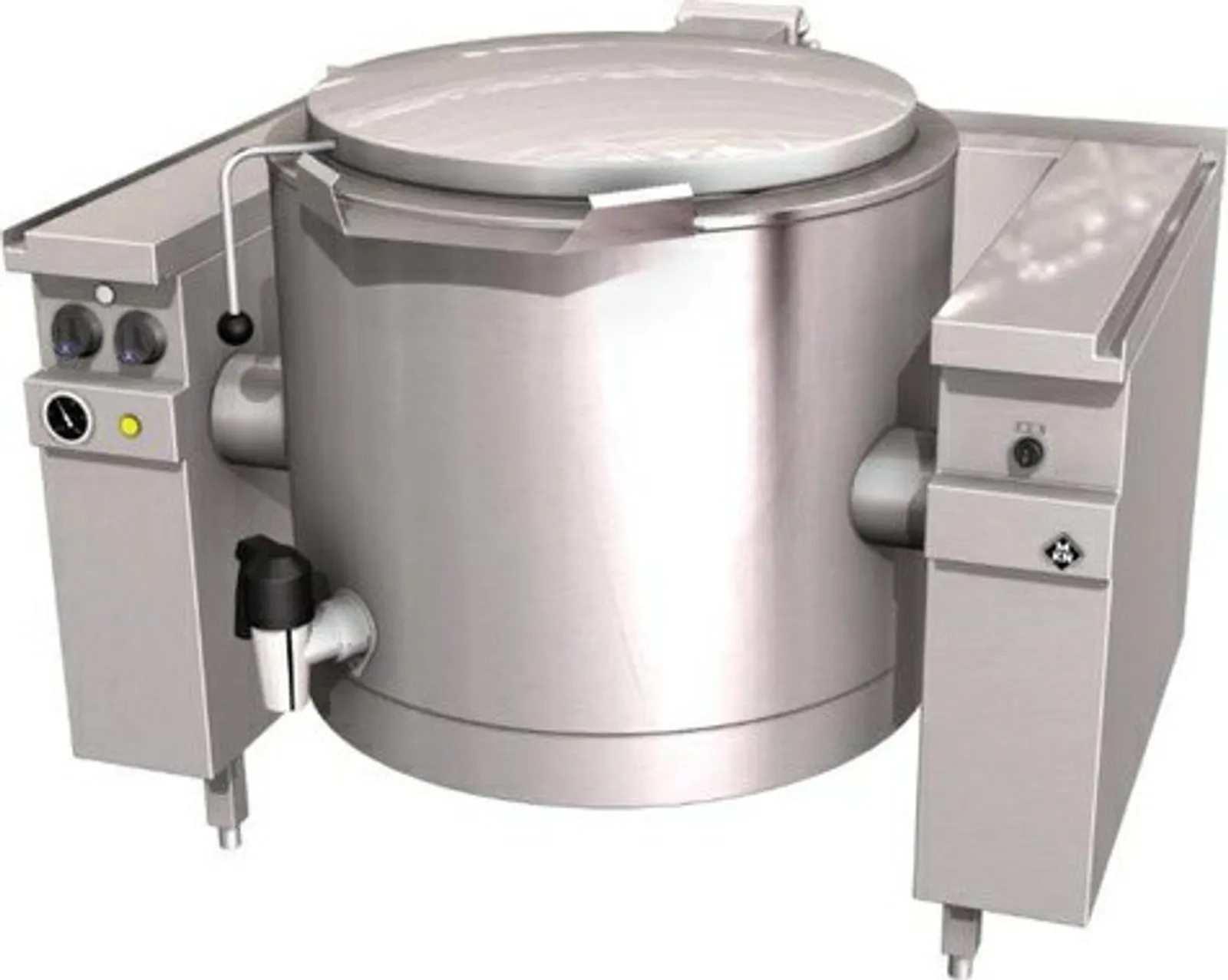 MKN 10019214 - Electric Quick Boiling Kettle 150L Motorised Tilting Vapro