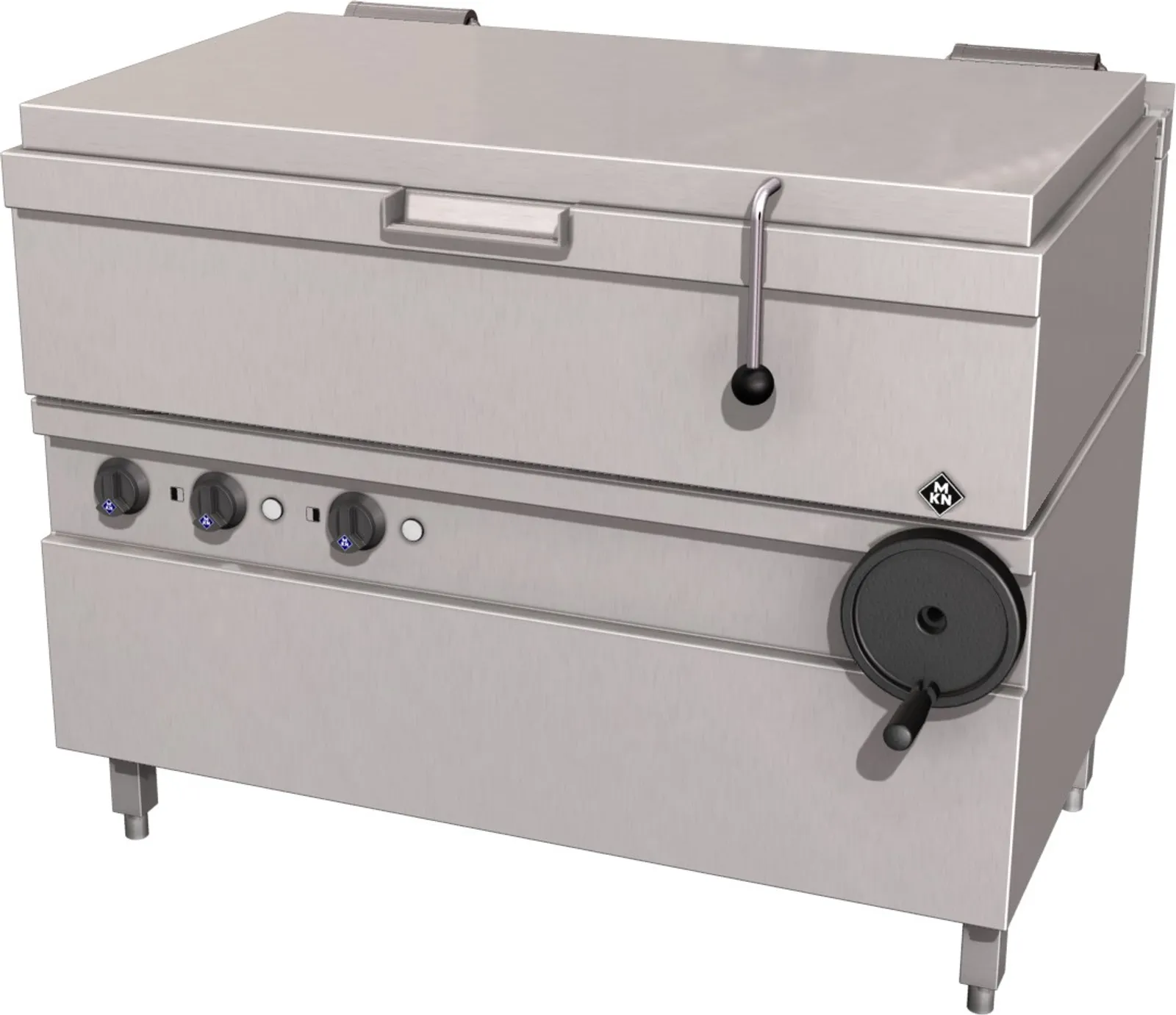 MKN 2121403C - Electric Bratt Pan 3/1 GN Manual Tilting 85L