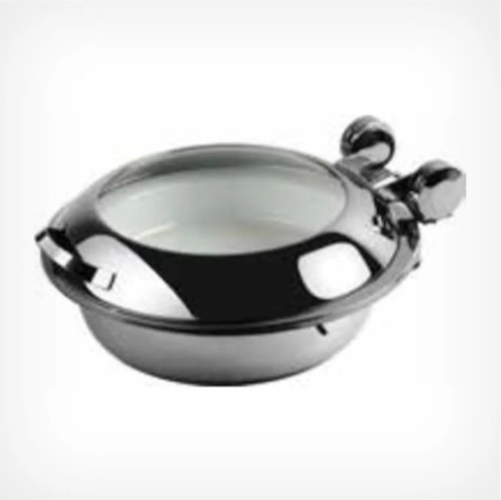 Adventys 015701 - Chafing Dish Round with Glass Lid